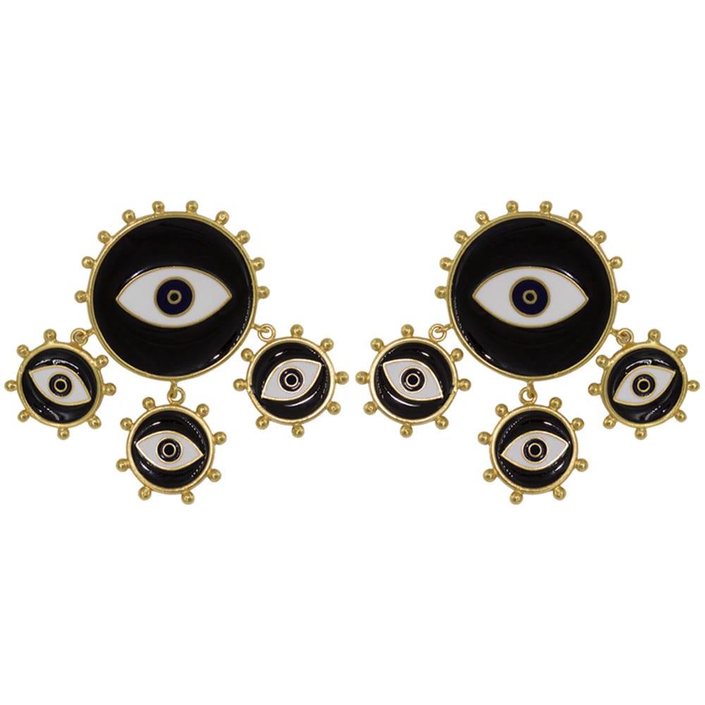 Aretes Triple Havana - imagen 1