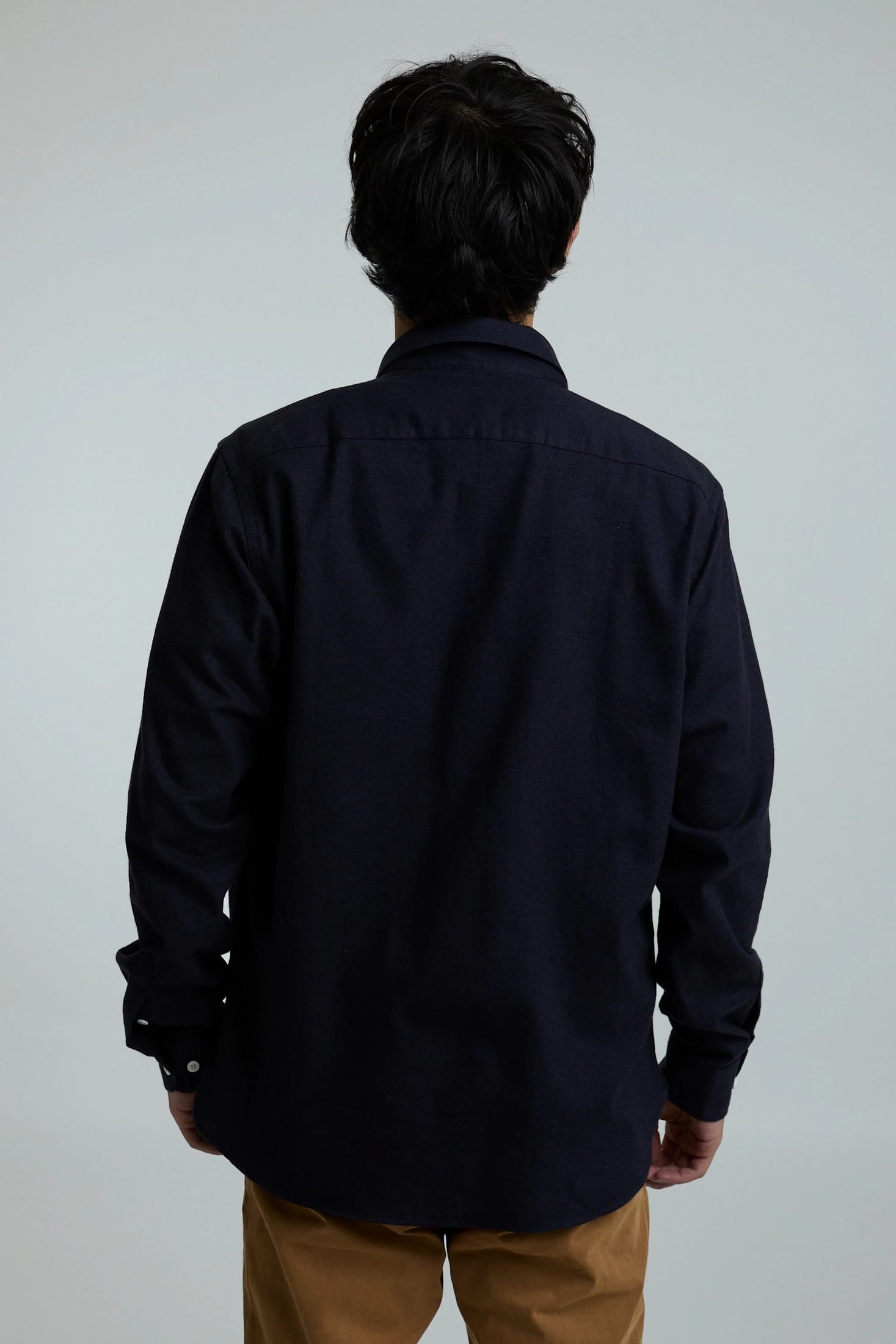 Camisa twill azul oscuro - imagen 2