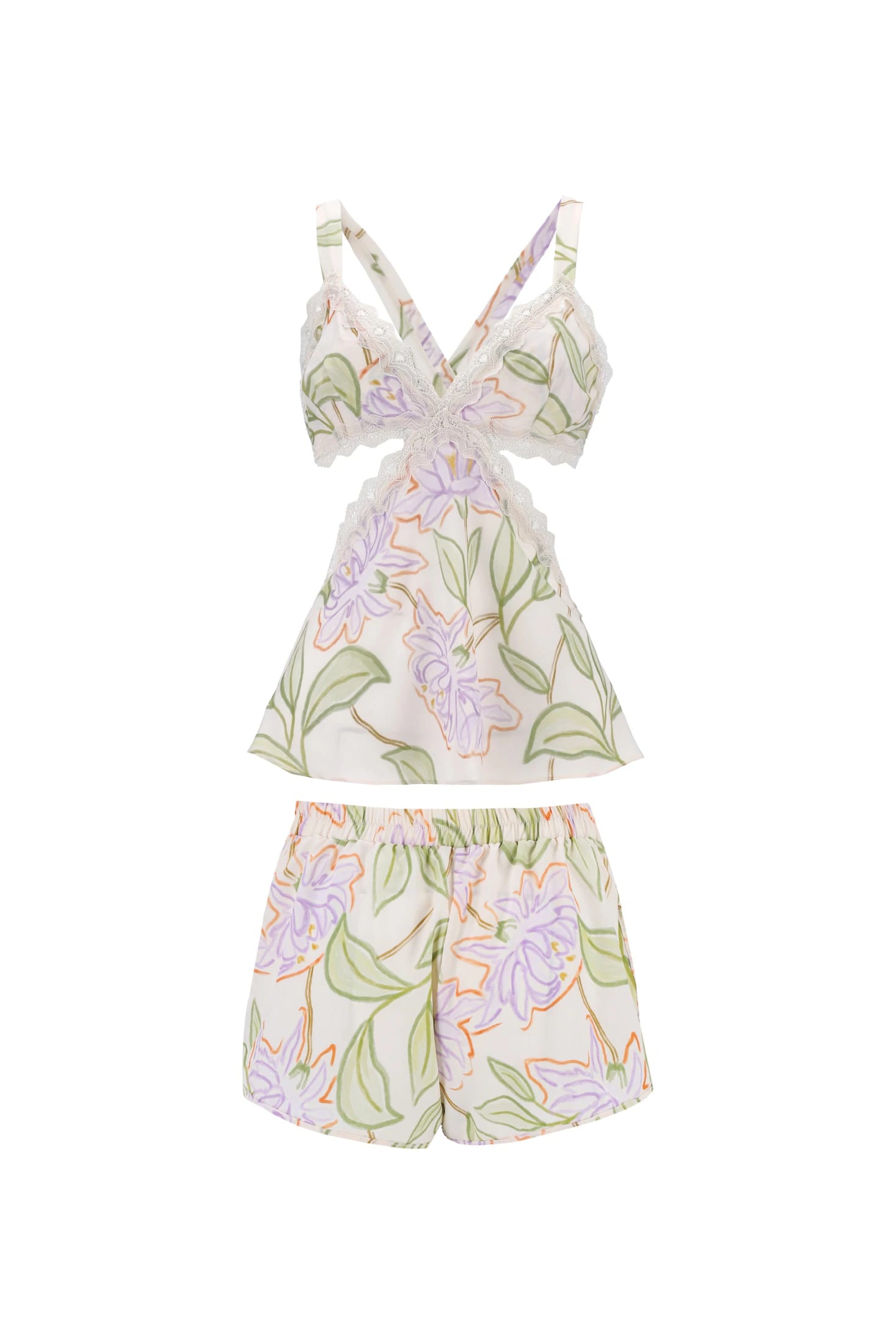 PIJAMA SHORT ELLIPSE ESTAMPADO - imagen 4