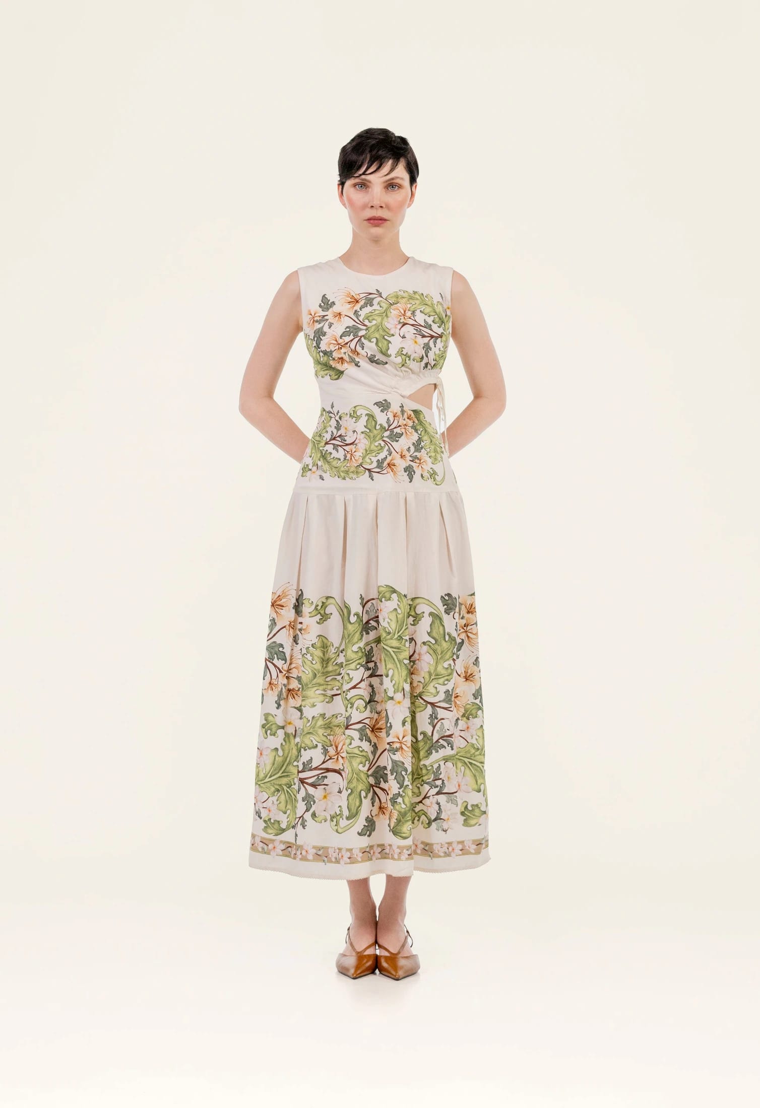 Otoño Anhelo Midi Dress - imagen 1