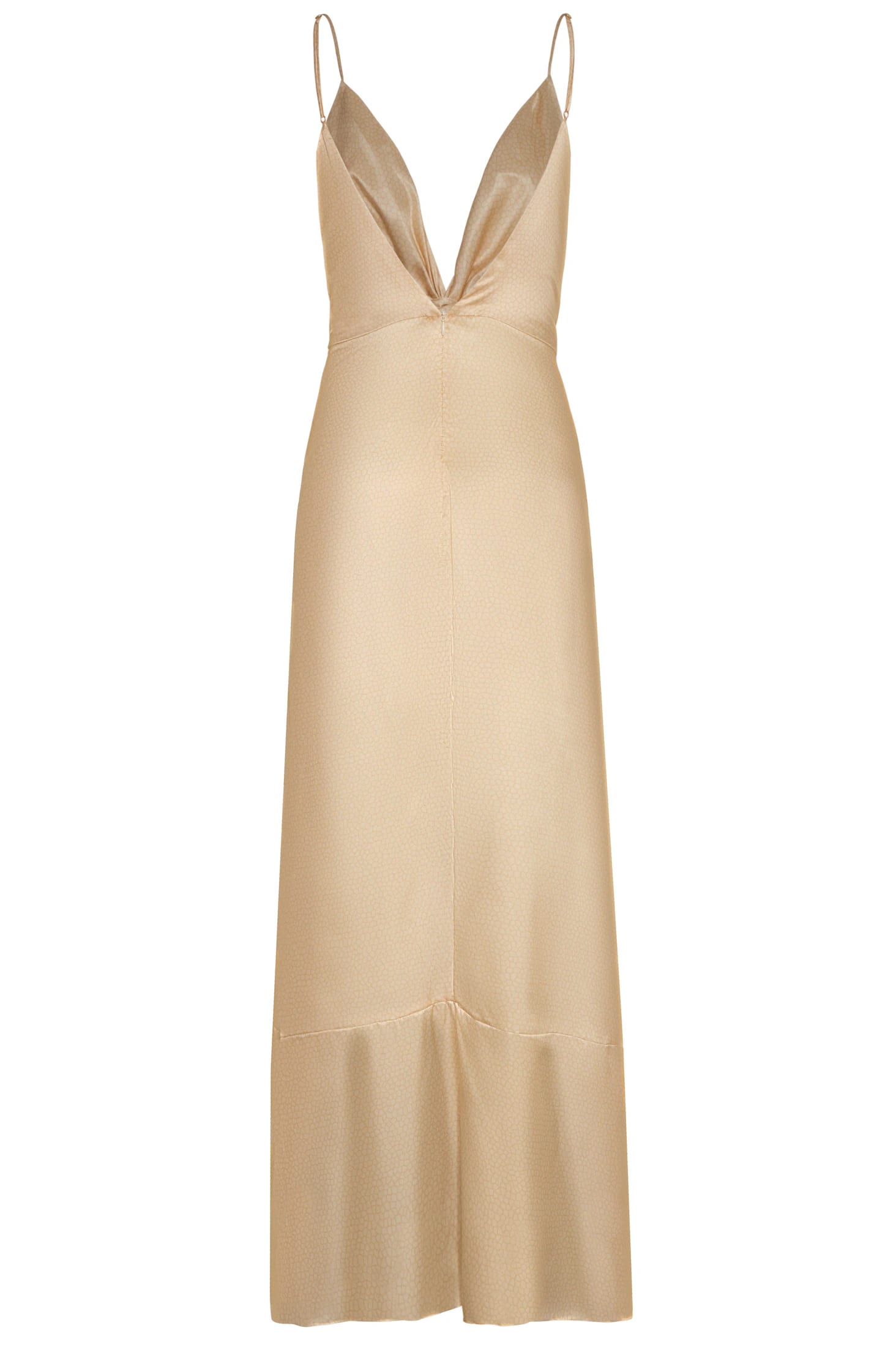 Sabina Satin Silk Midi Dress / Butter Reptile - imagen 2