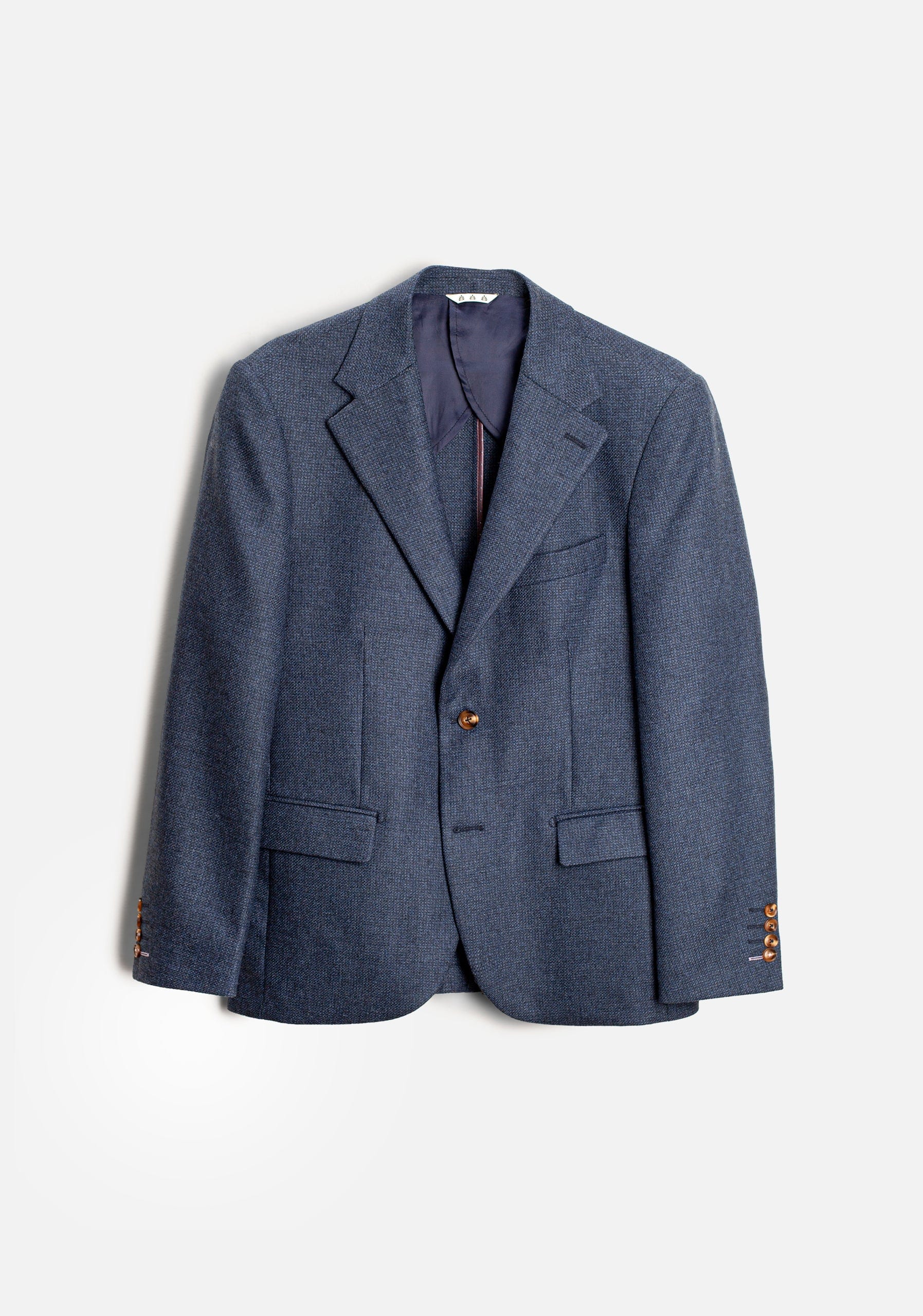 Blazer H Poett Lana Azul Med - imagen 1