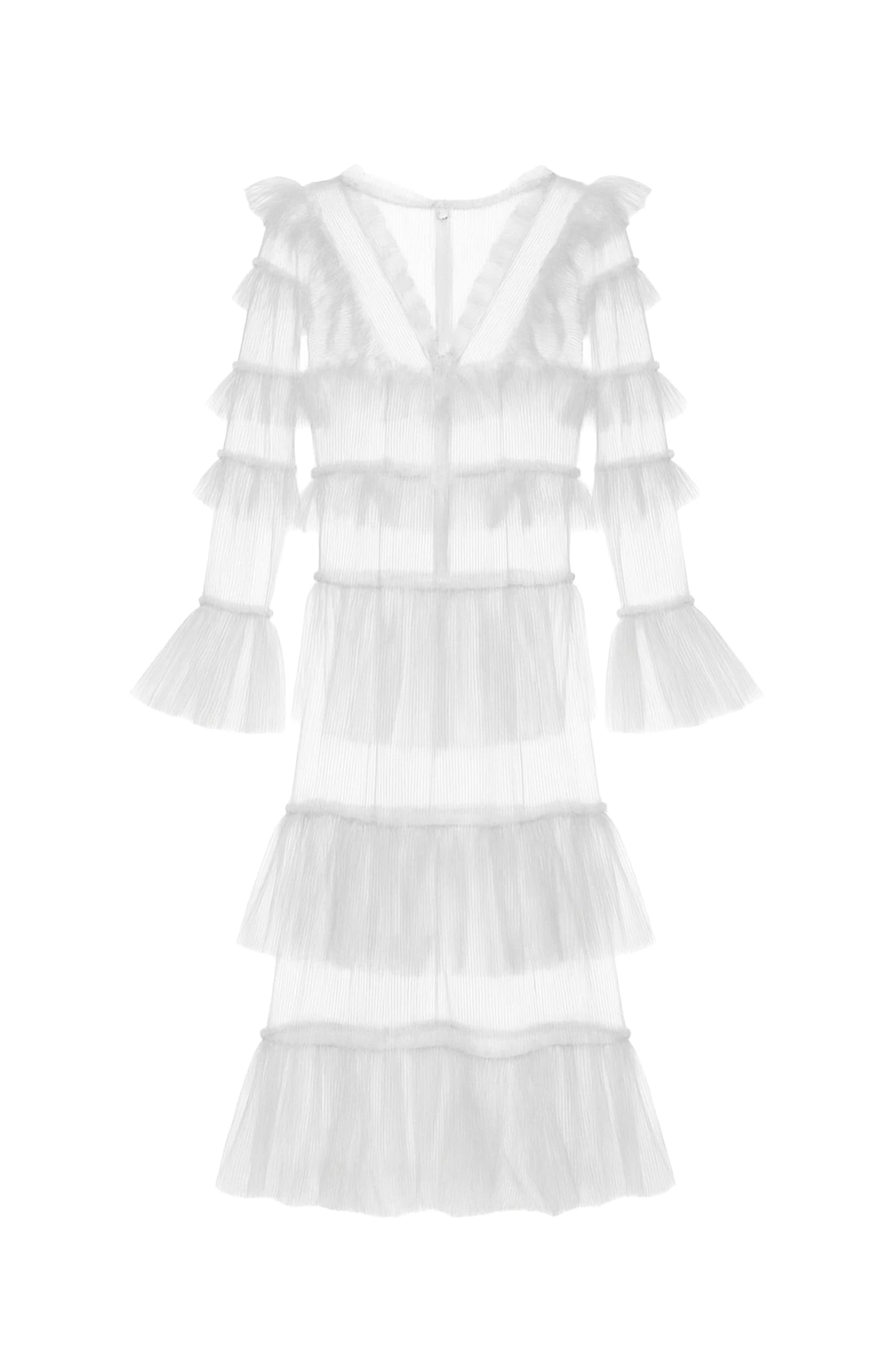 WHITE ROMANTIC DRESS - imagen 1