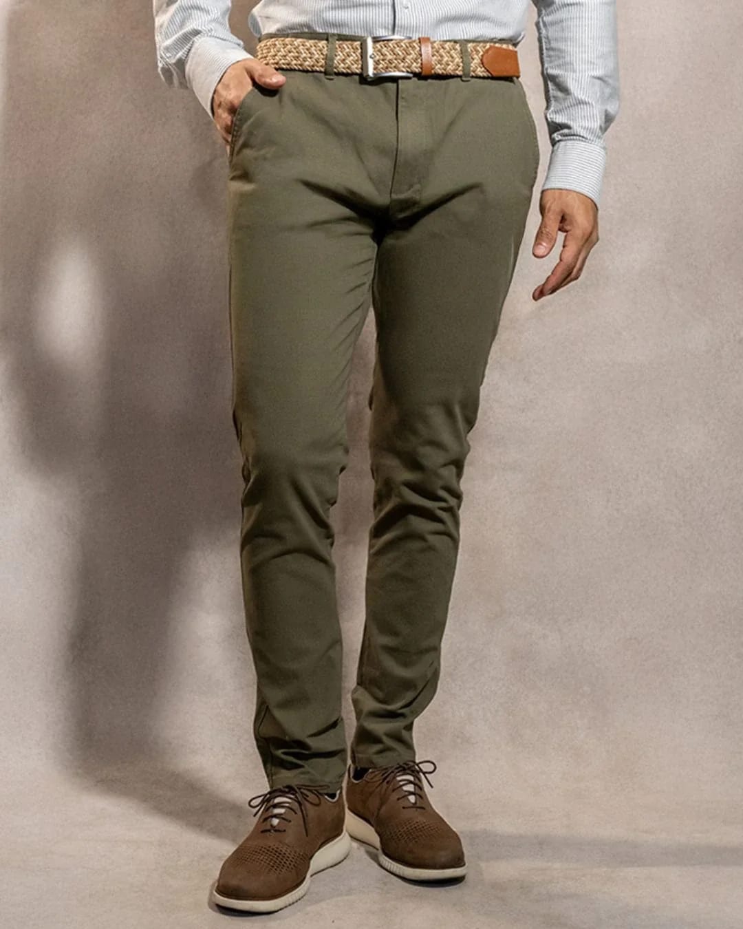 Pantalon Elastico Verde Claro - imagen 10