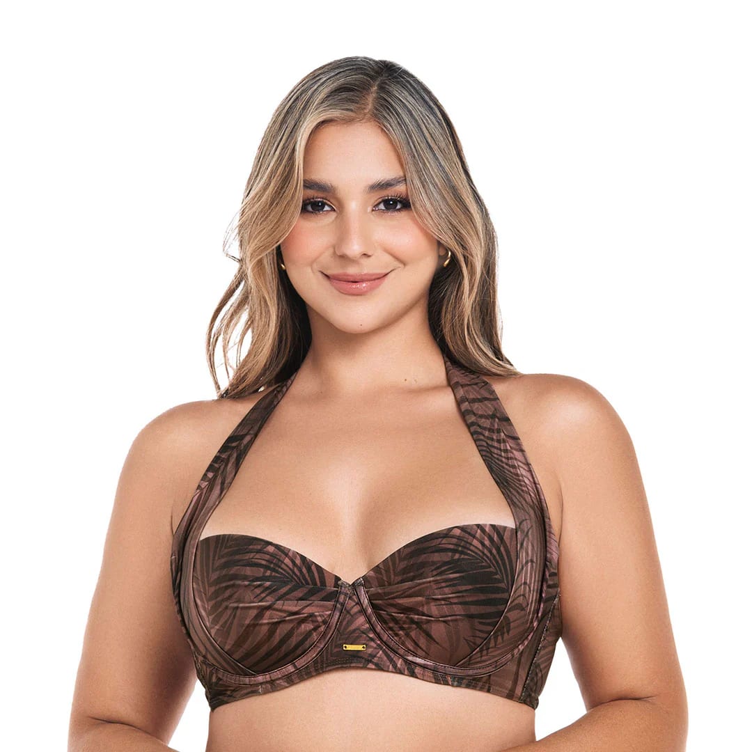 HALTER - STRAPLESS DE BAÑO CON ARO - imagen 4