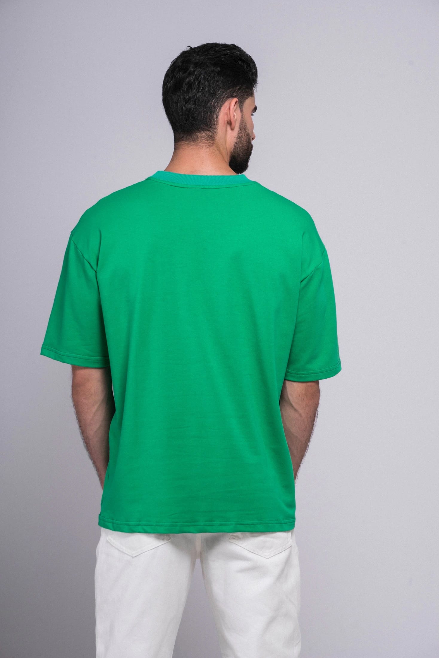 CAMISETA VERDE CLARA OVERSIZE SVG 13833 - imagen 4