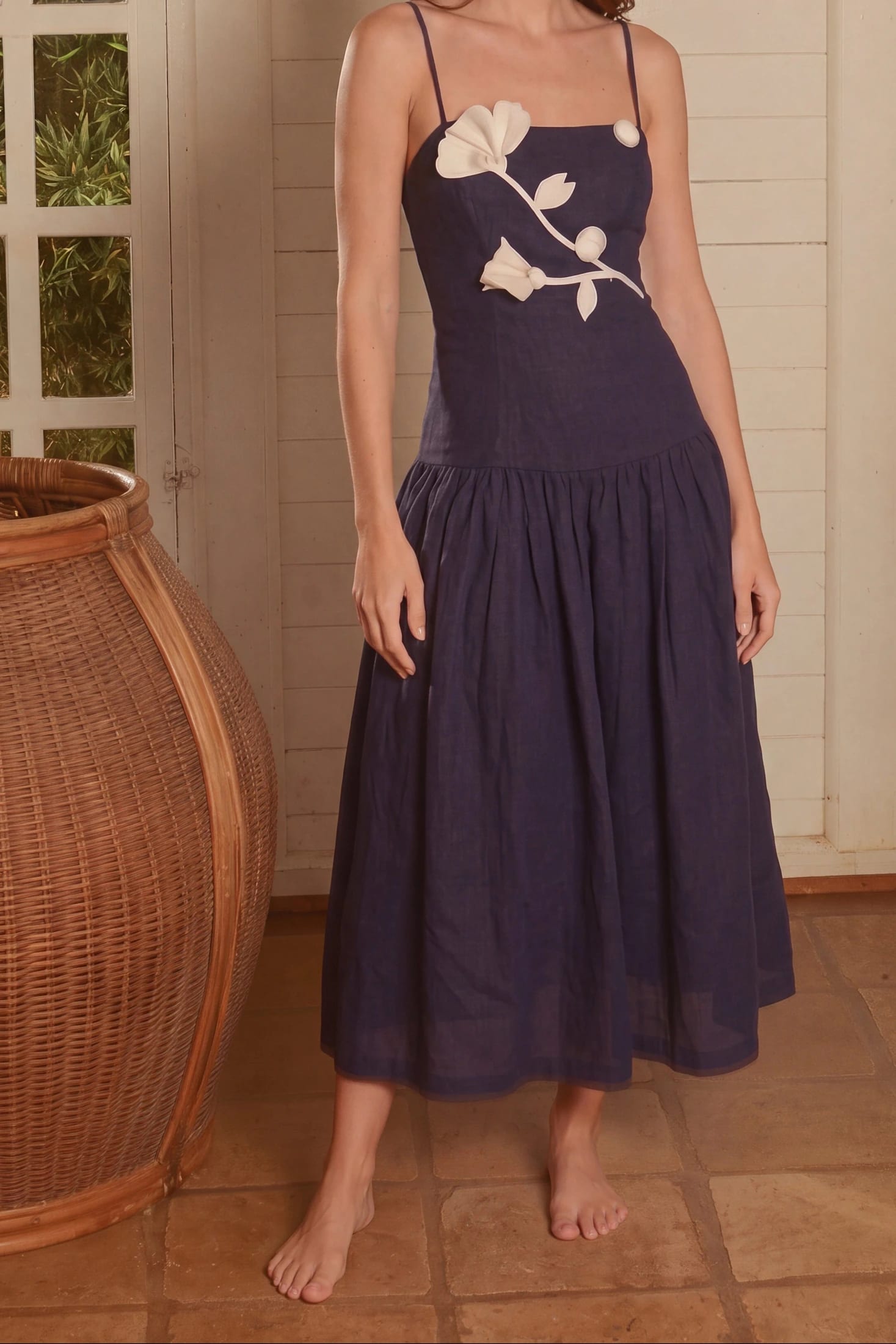 Caricia con Sal Midi Dress - imagen 2