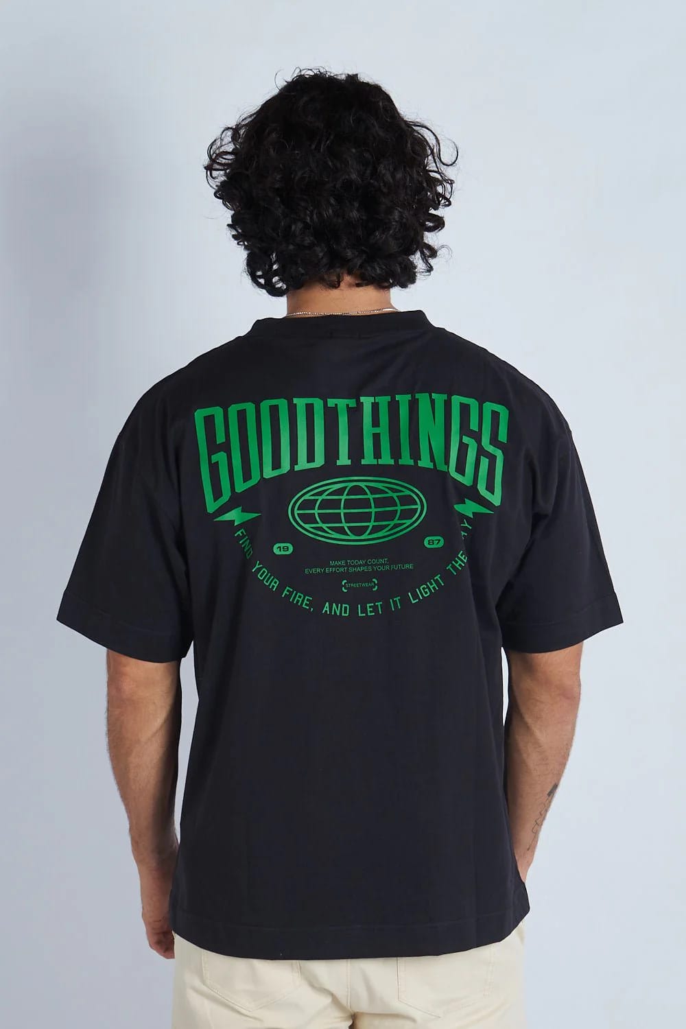 Camiseta oversize estampada Good Things| DROP 03 | - imagen 3