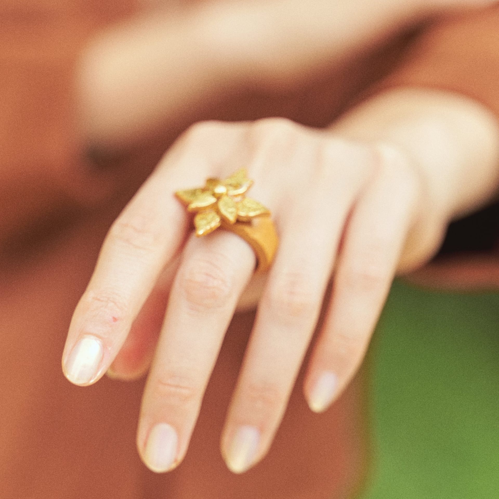 Anillo Flor de Navidad Mini - imagen 2