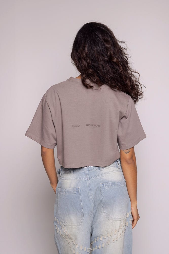 CropTop Basic Motion-Gris - imagen 5