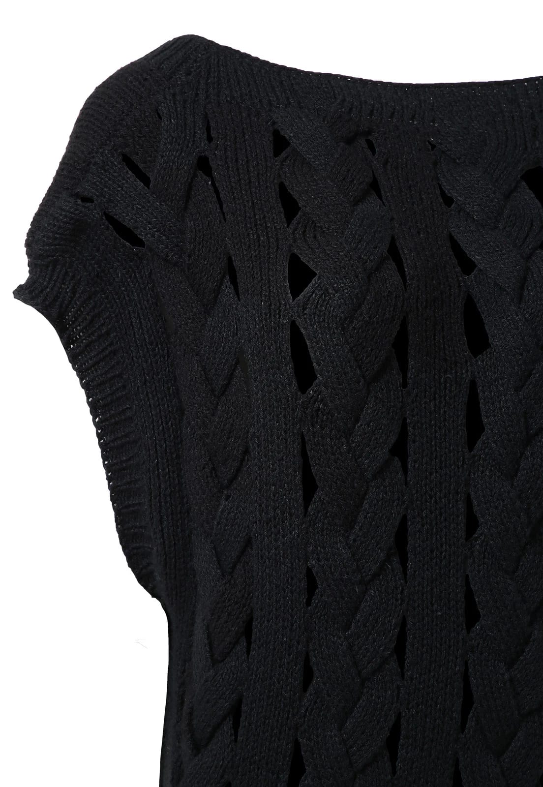 FLAT BRAIDED KNITTED DRESS - imagen 8