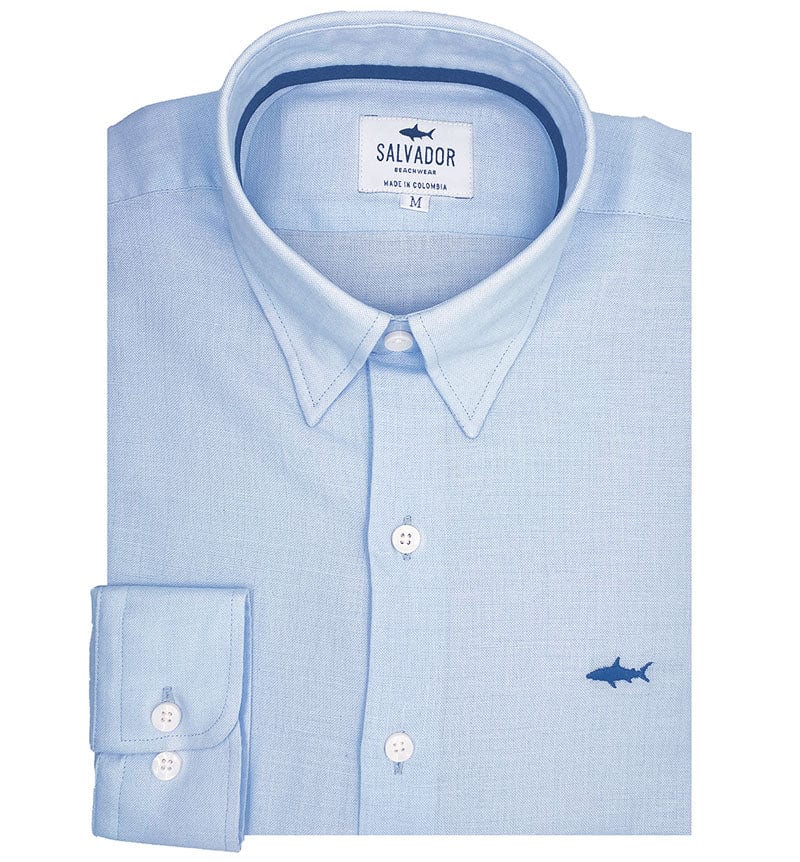 CAMISA AZUL CLARA - imagen 1
