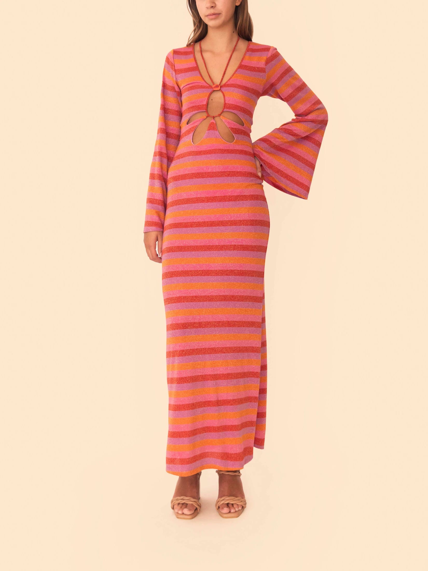 DALI DRESS RASPBERRY RAINBOW - imagen 3