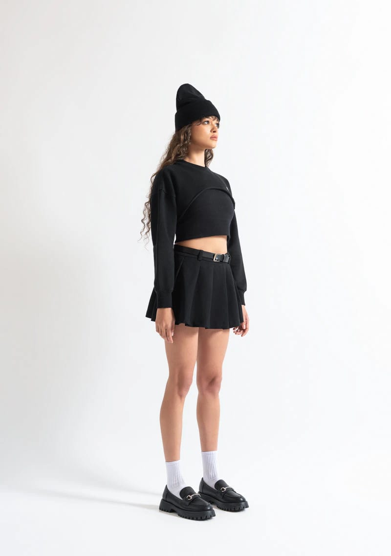 Monclair black crewneck - imagen 5