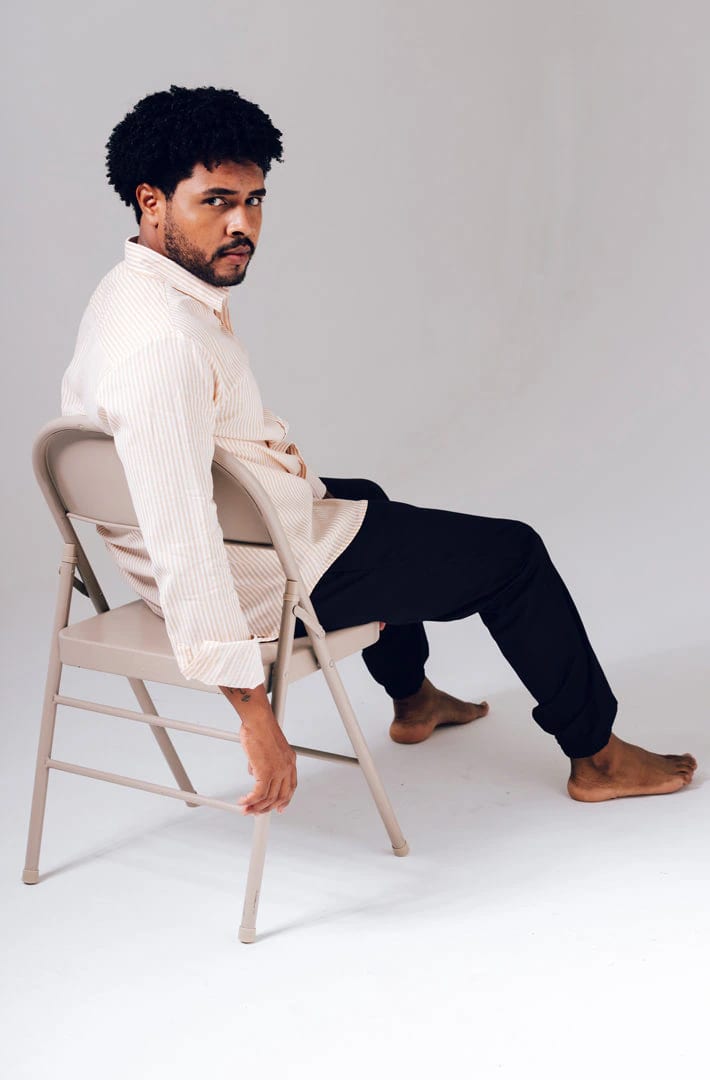 Camisa blanca rayas curuba - imagen 8