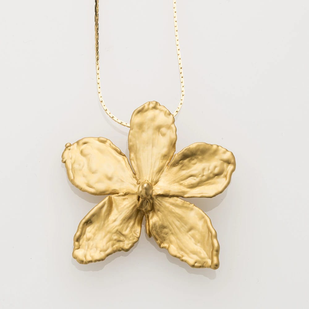 Mini Vanda Orchid Necklace - imagen 1