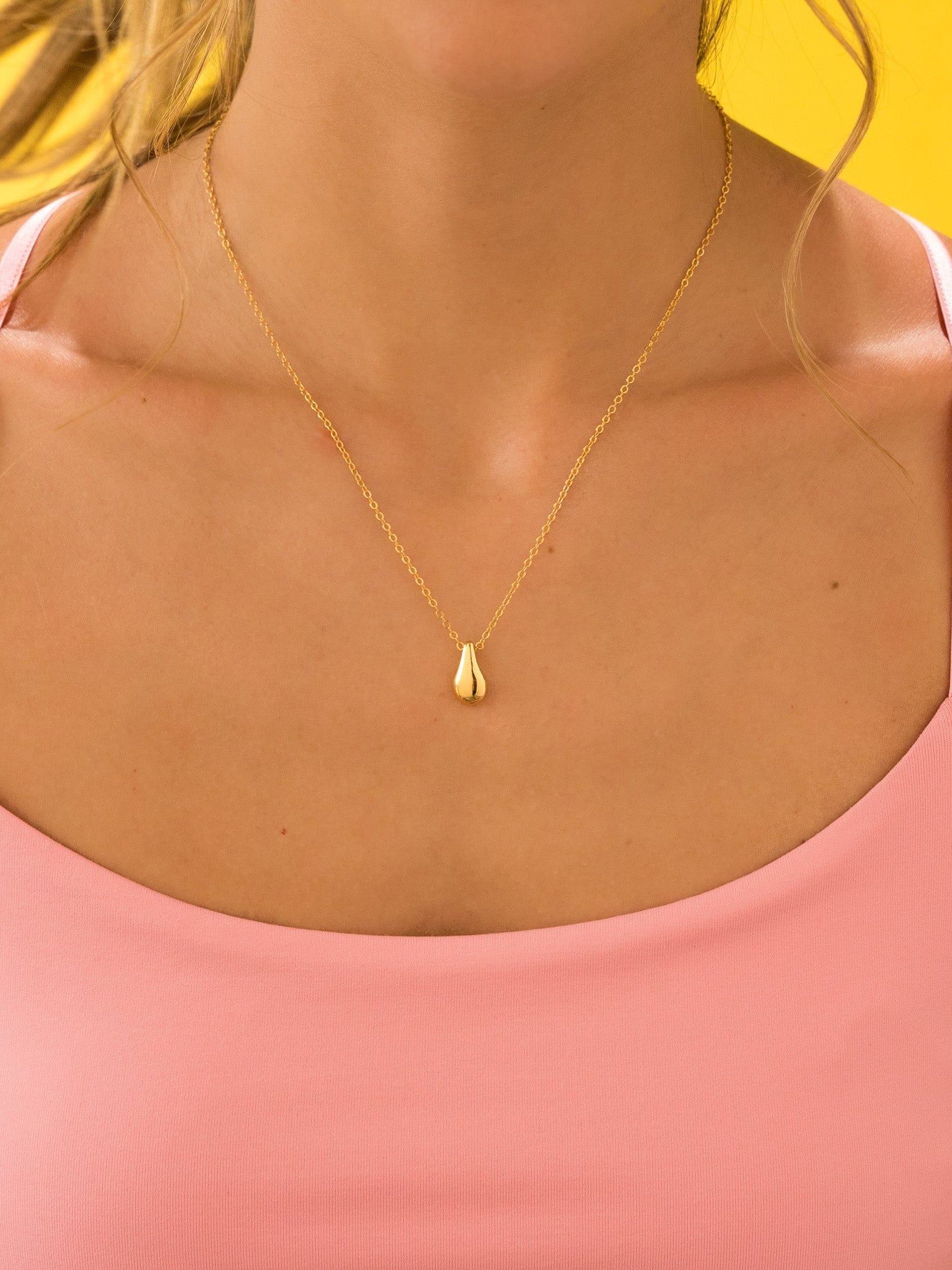 Set Collar + Aretes Gota - imagen 1