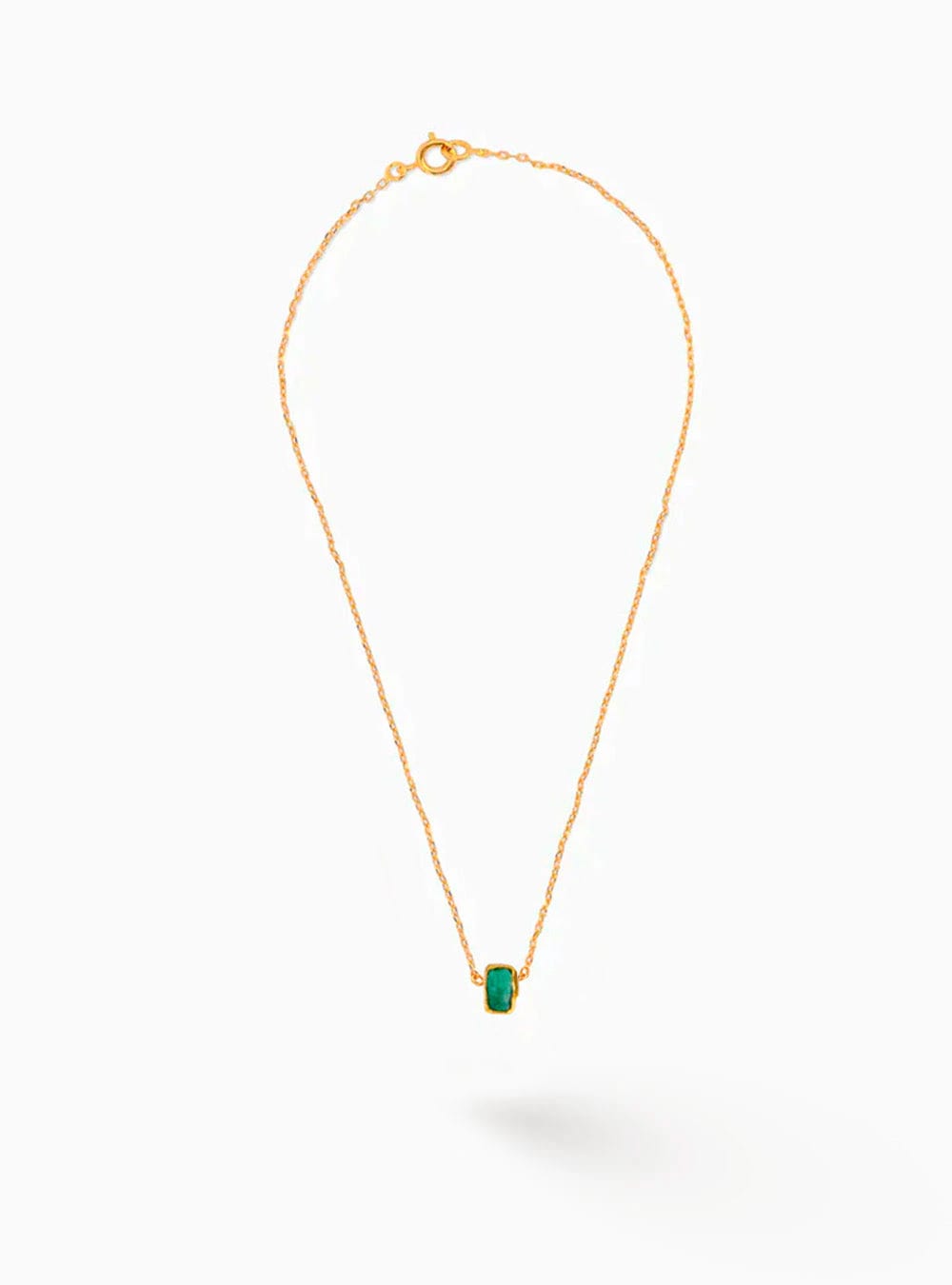 Maya Stone Necklace Vertical - imagen 1