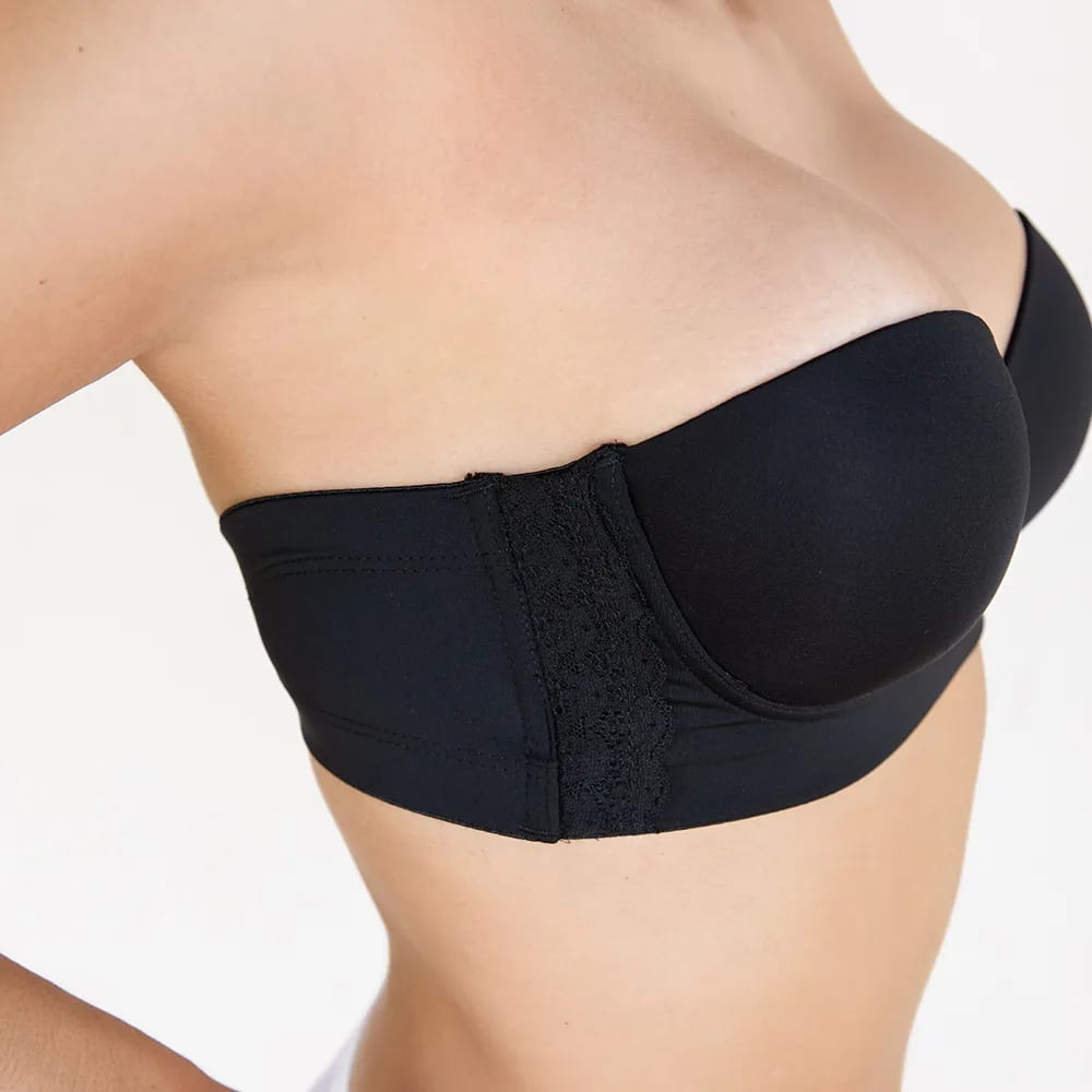 Brasier strapless liso de novia - imagen 10