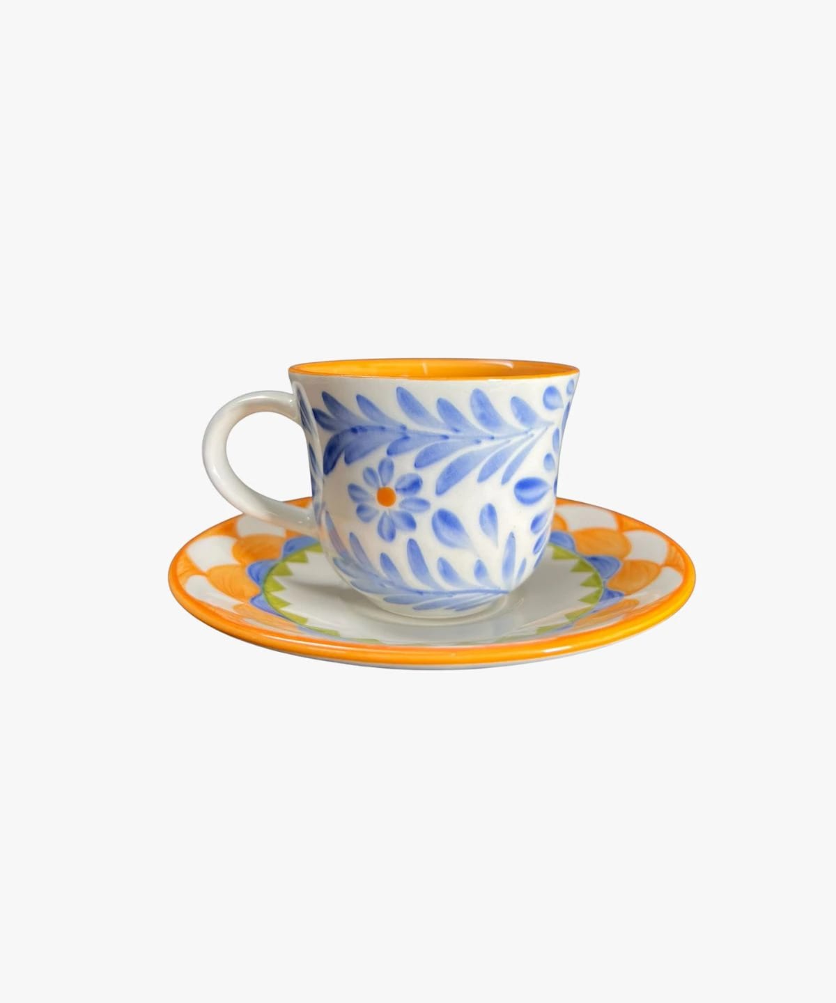 Le Fleur Coffee Cup and O Sole Mio Saucer - imagen 1