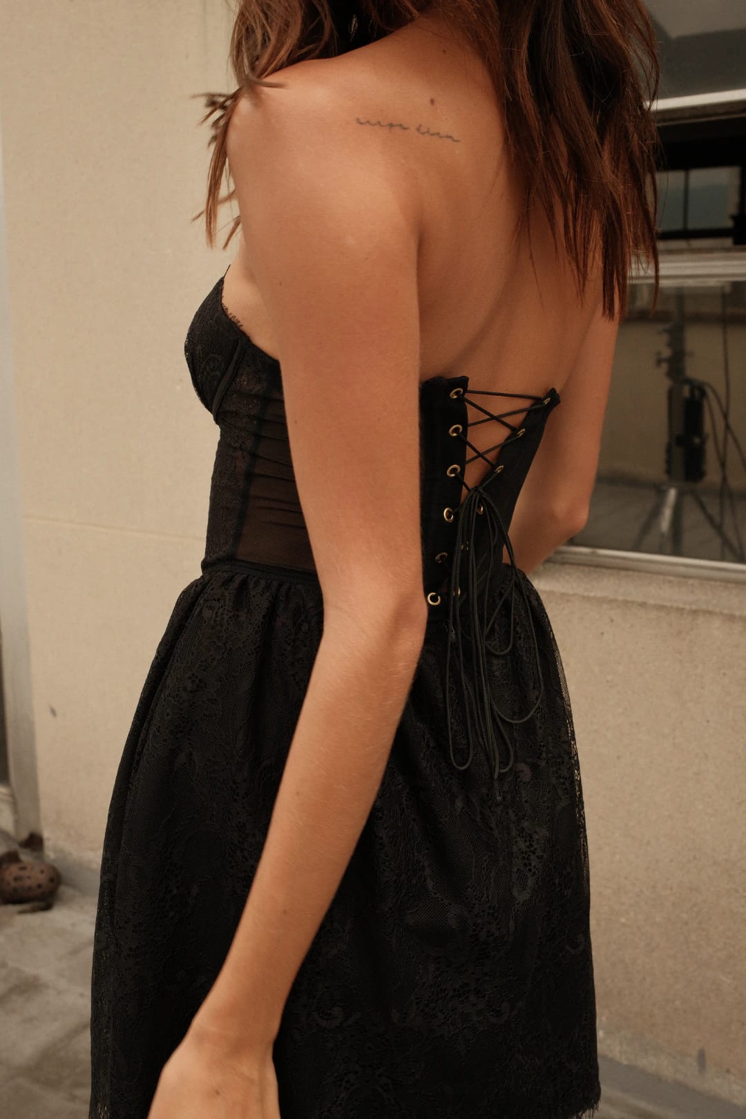 VESTIDO AGNES NEGRO - imagen 5
