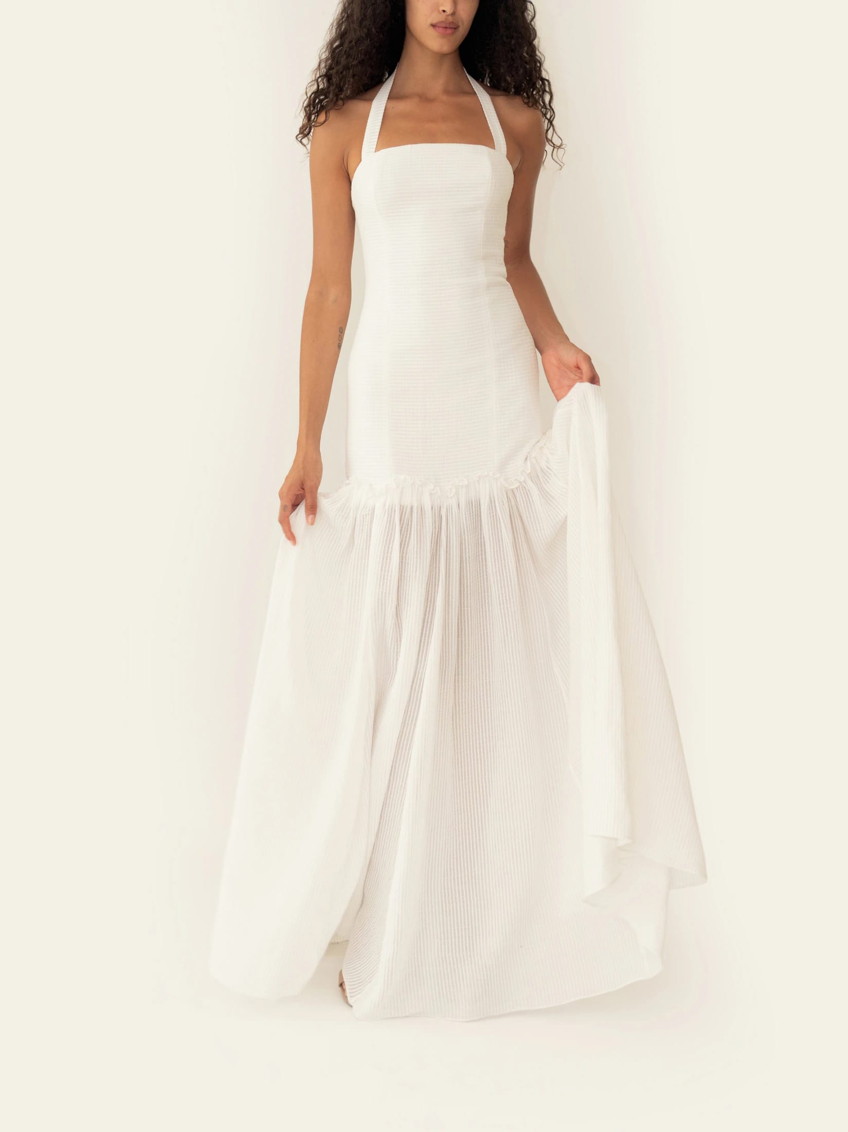 MARIA DRESS IVORY - imagen 3