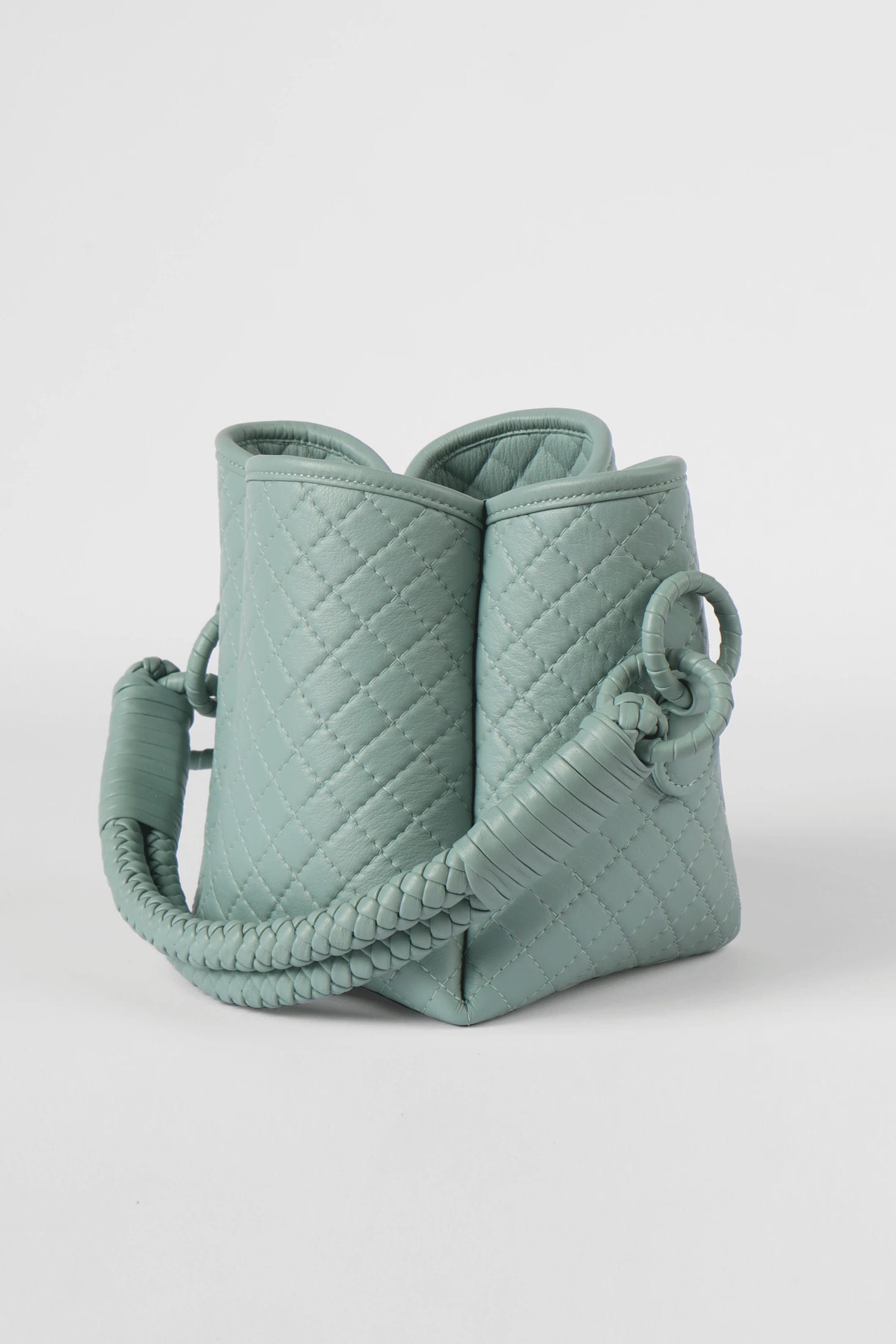 Tulip Mini Bucket Bag, Aqua - imagen 3