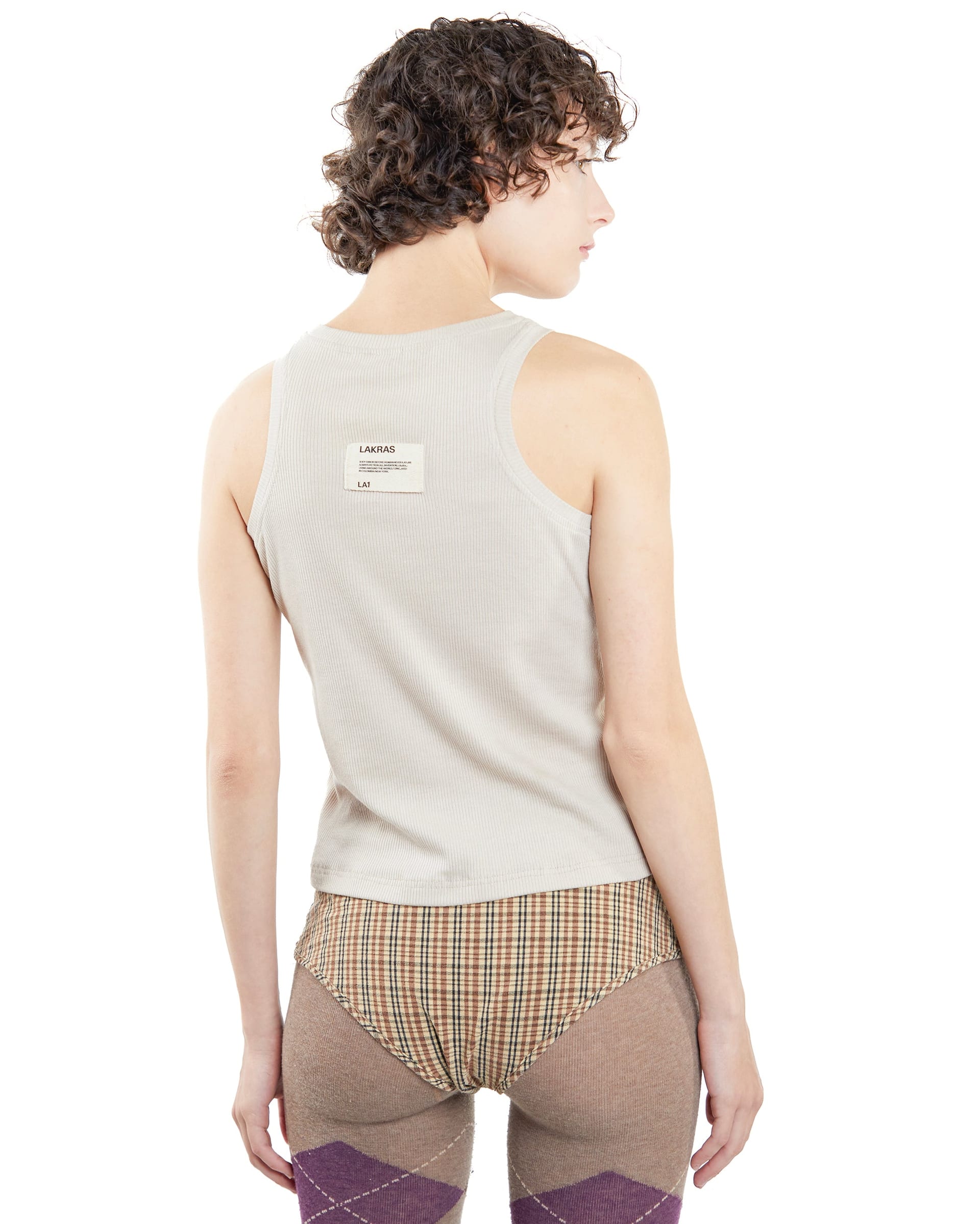 Lakras Cream Tank Top - imagen 3