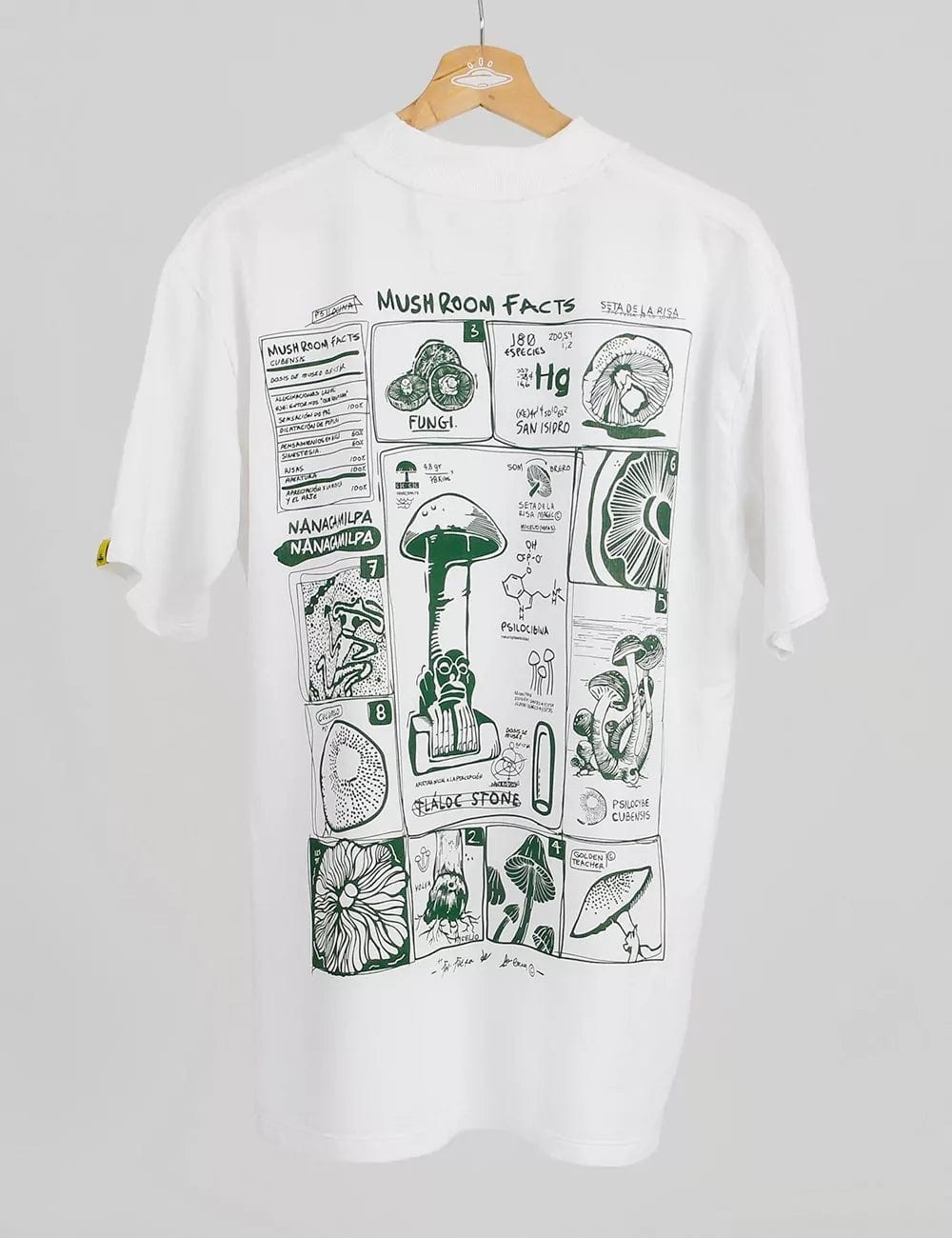 Camiseta Oversize Micelio crudo Unisex - imagen 7