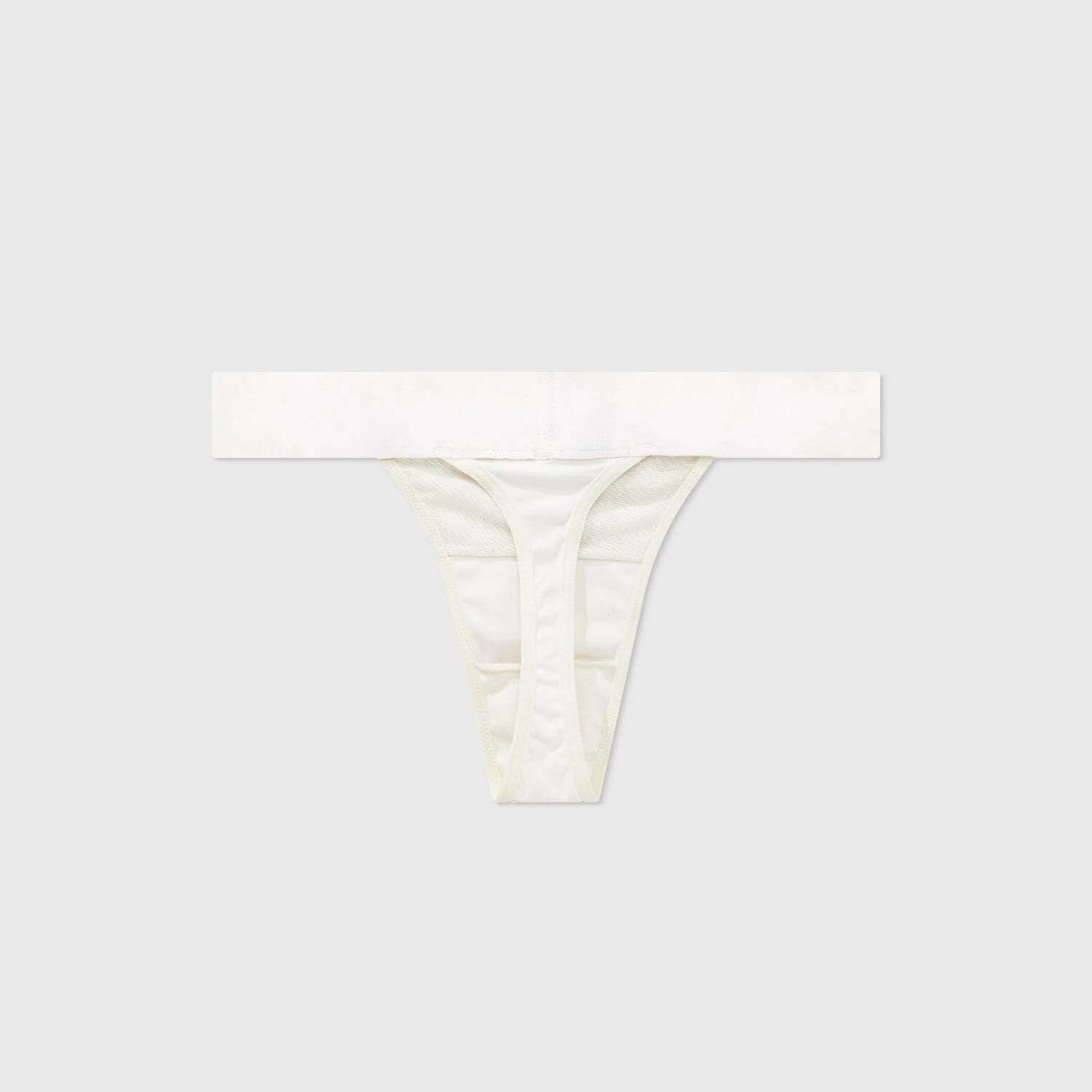 Mesh Cut-Out Bottom - Cream - imagen 4
