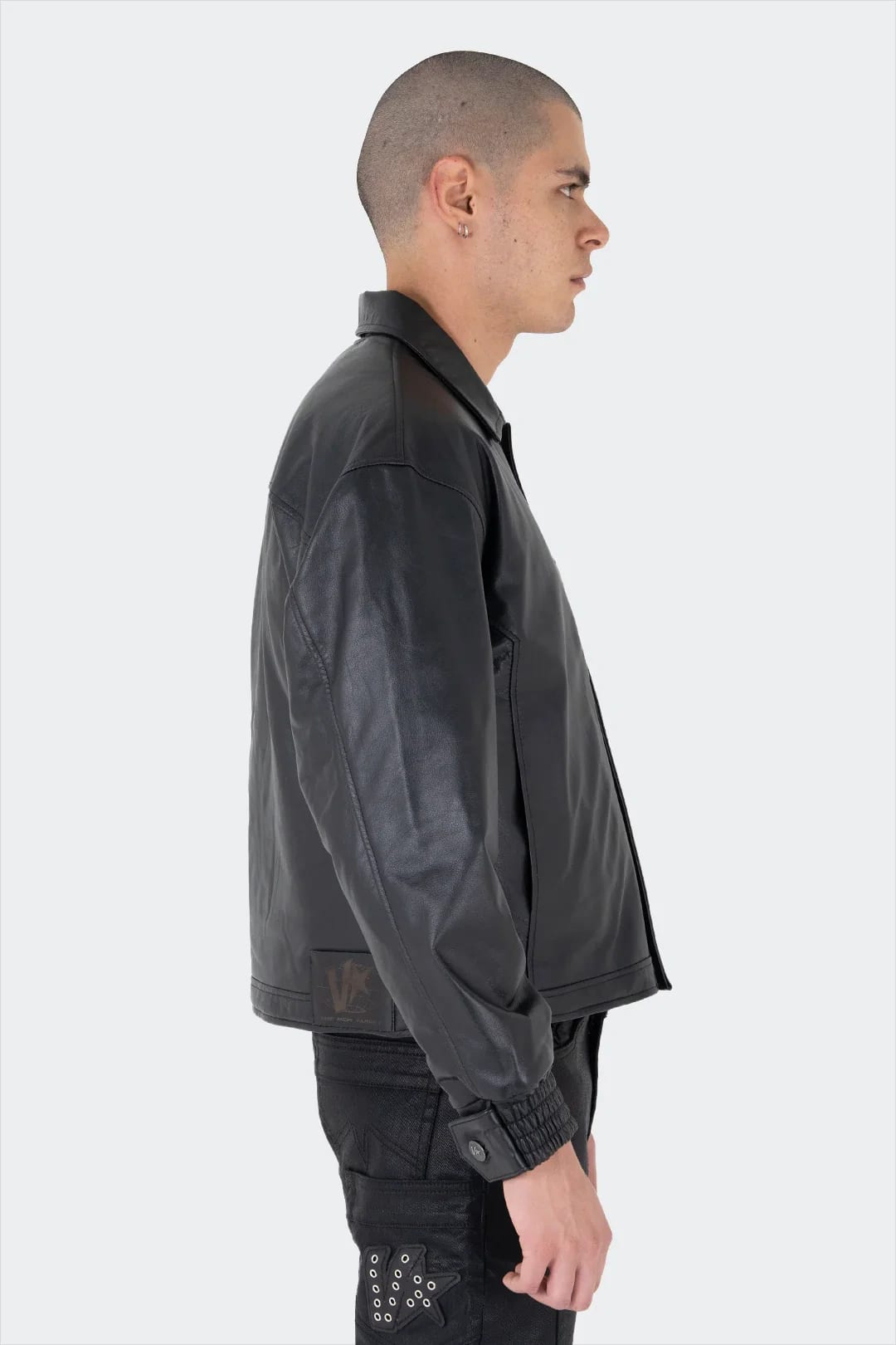 VENENO CHAQUETA DE CUERO NURSE - imagen 3