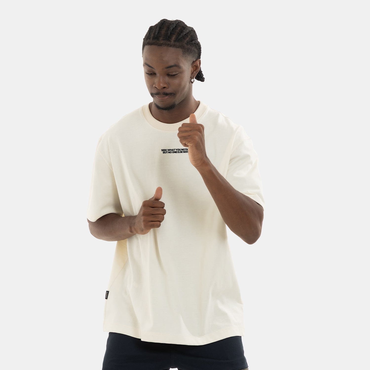 Essential Statement Tee Ivory - imagen 2