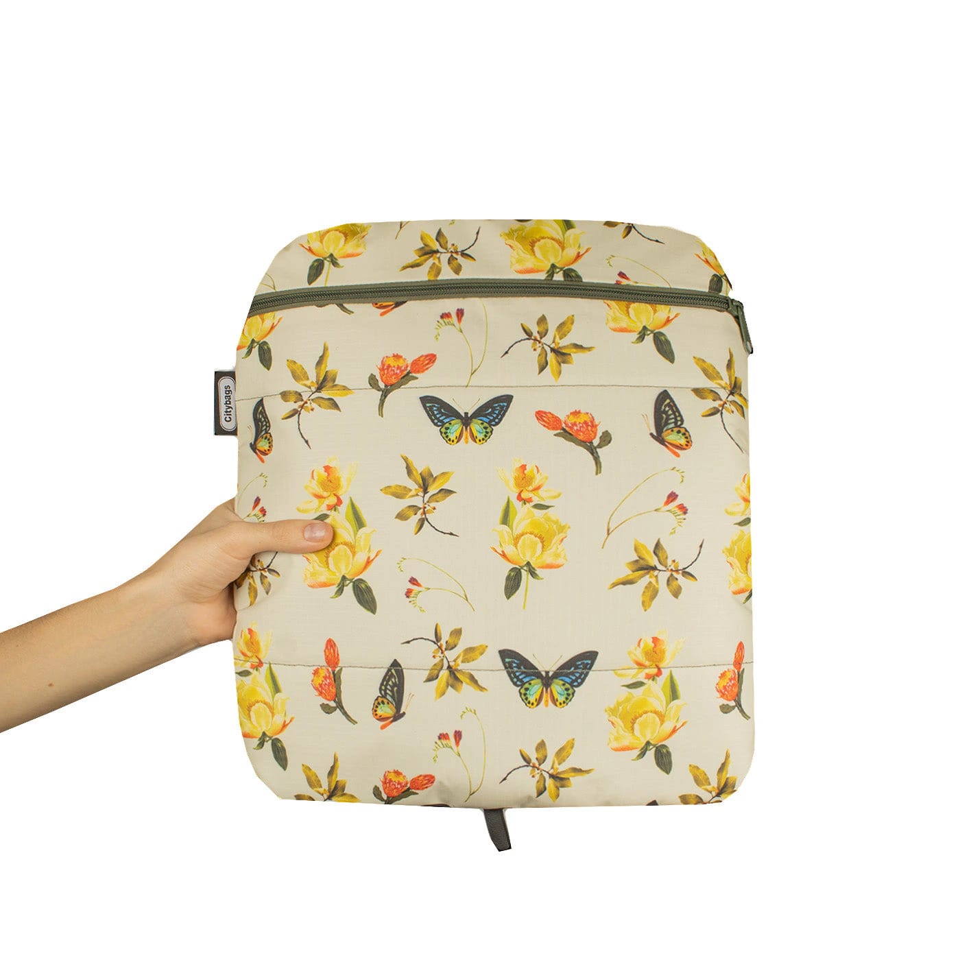 Morral Cabina Tapa Ultra Citybags Estampado Natural - imagen 2