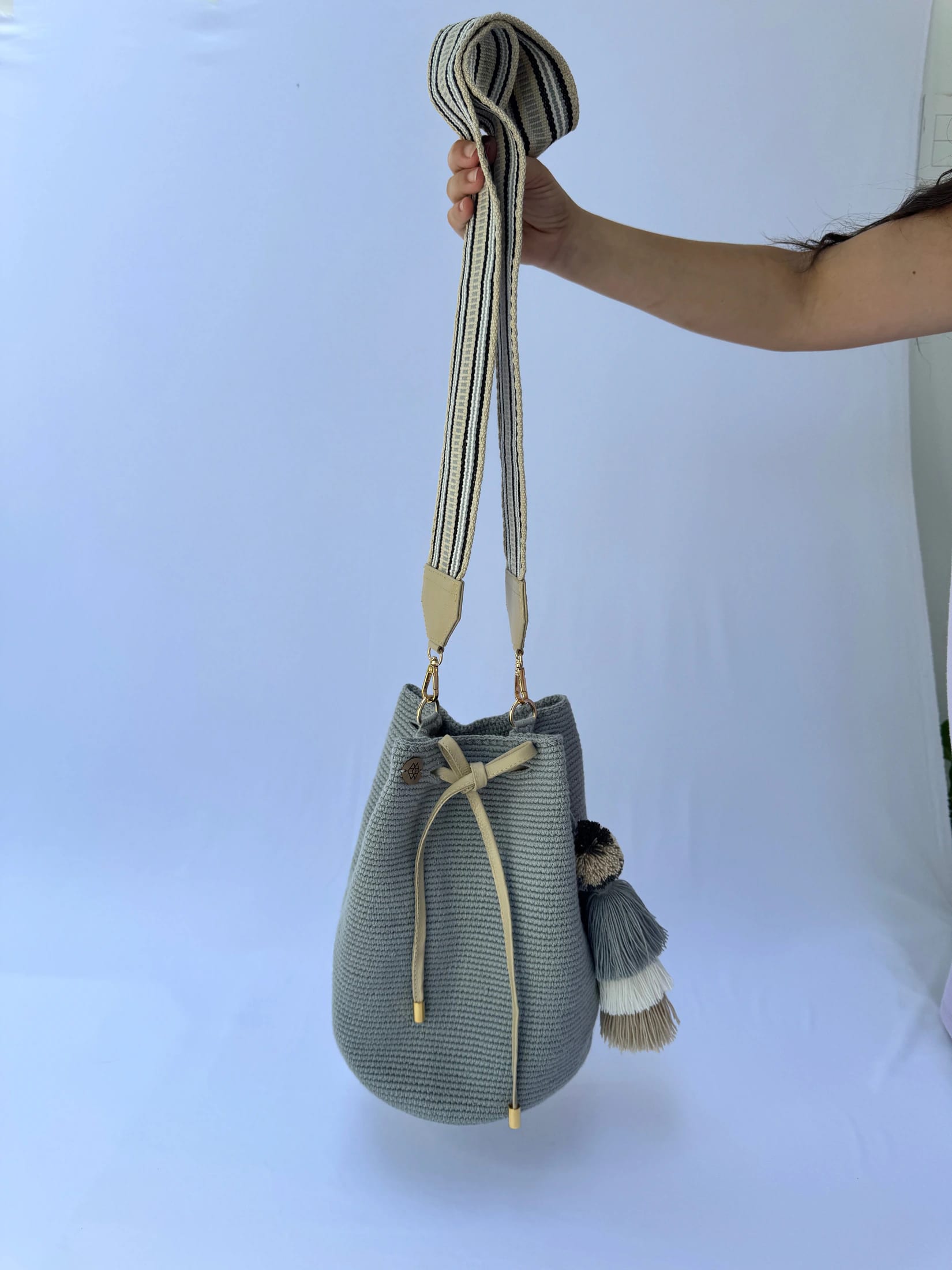 Mochilas Fusión Cordón Cuero - imagen 3