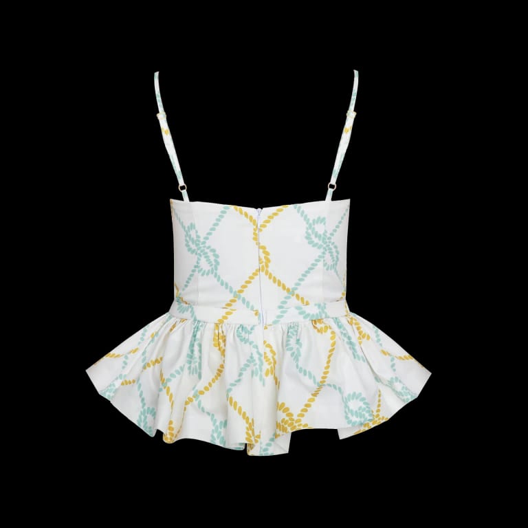 Camille Peplum Top - imagen 2