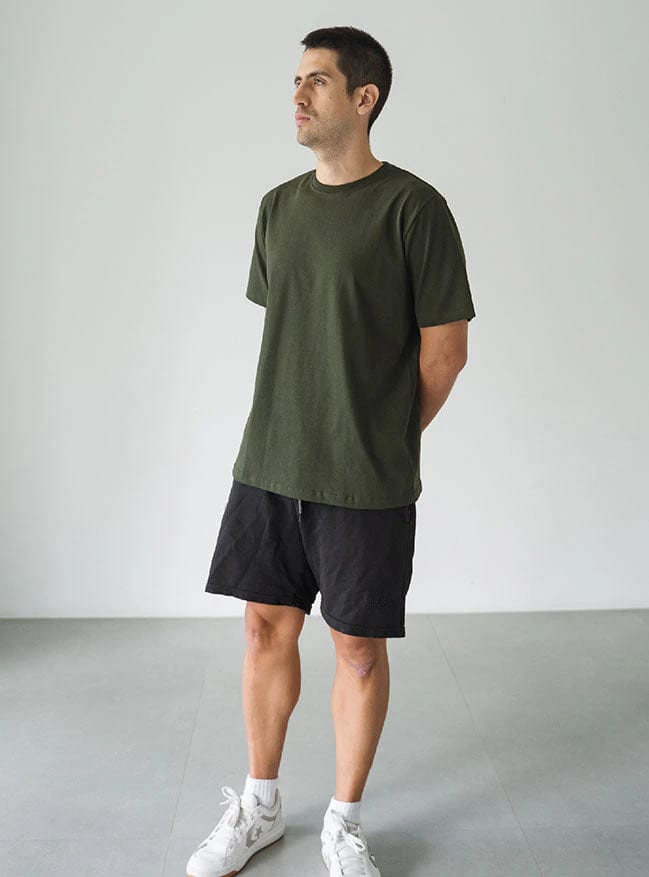Camiseta Hombre Regular Fit - Militar - imagen 1