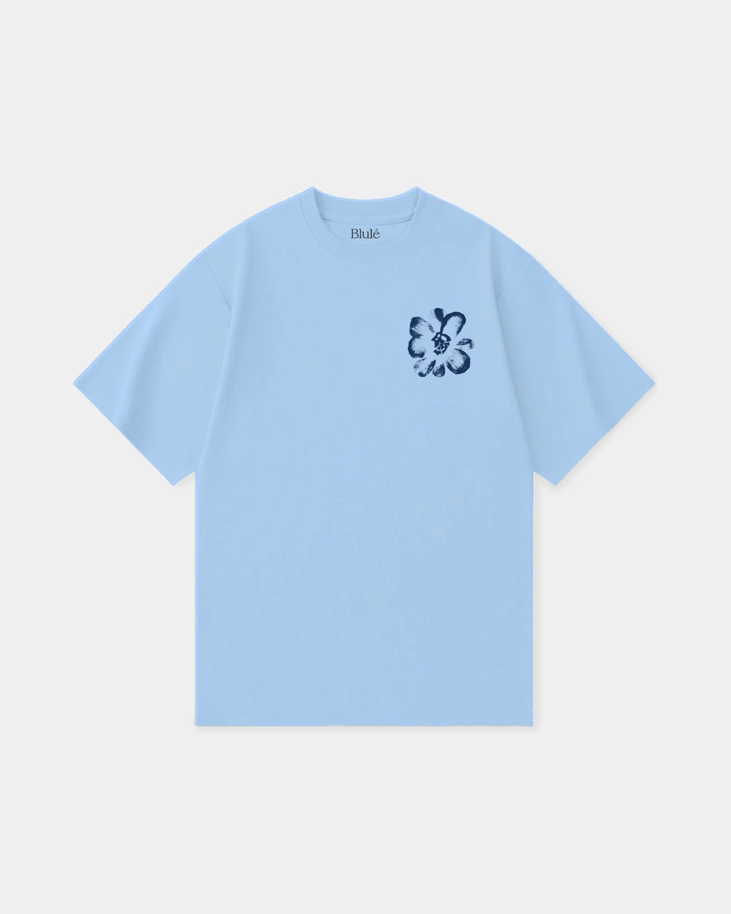 Oversized T Shirt Iridescence Sky Blue - imagen 4