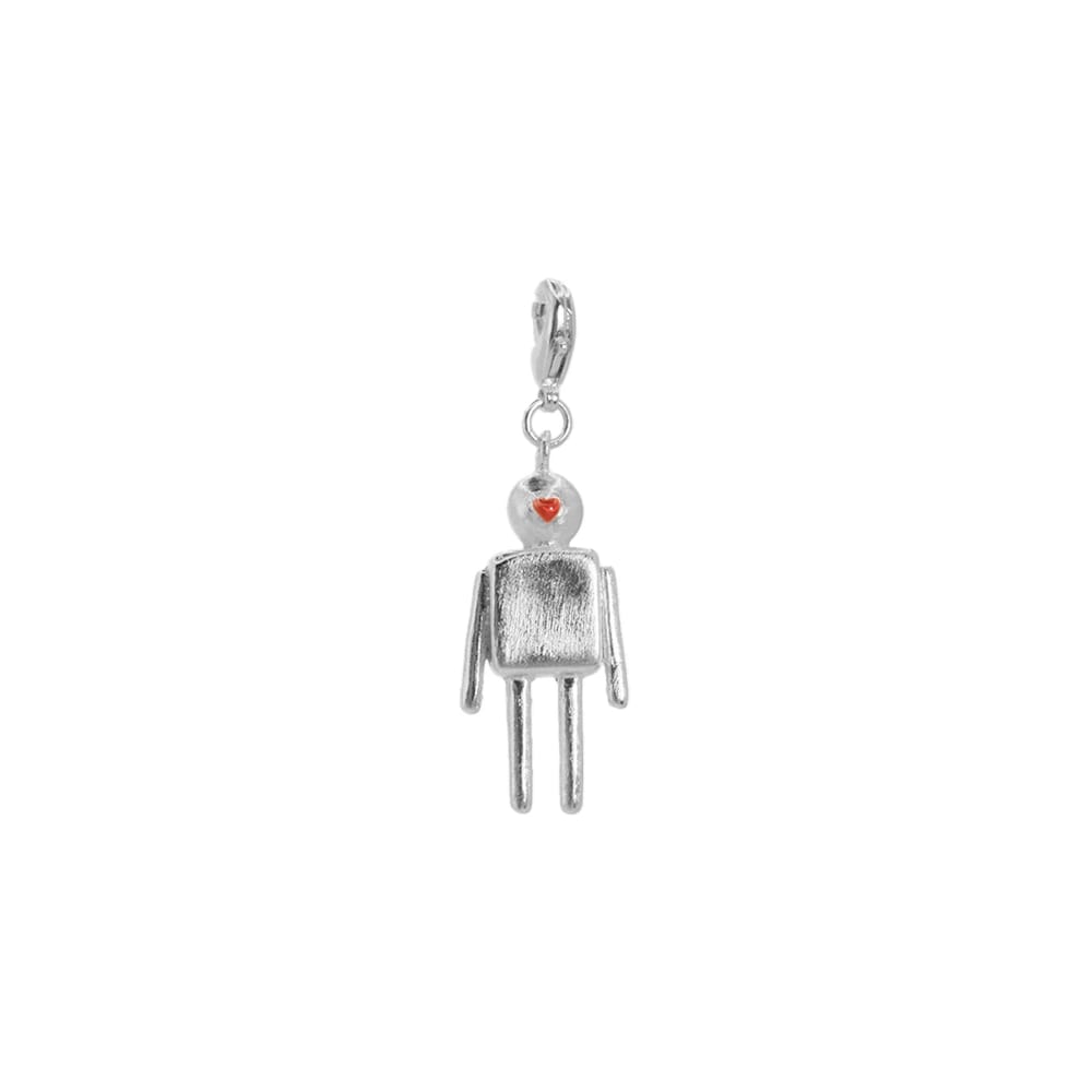 Dije Robot Plata - imagen 1