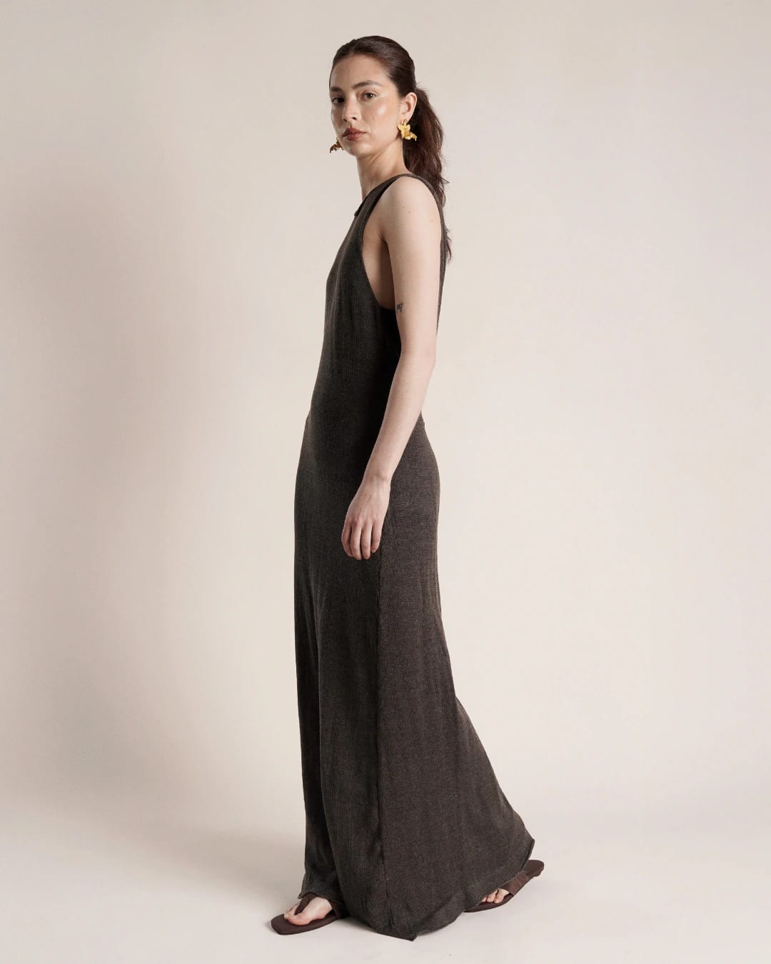 Vestido Ciclo Café - imagen 2