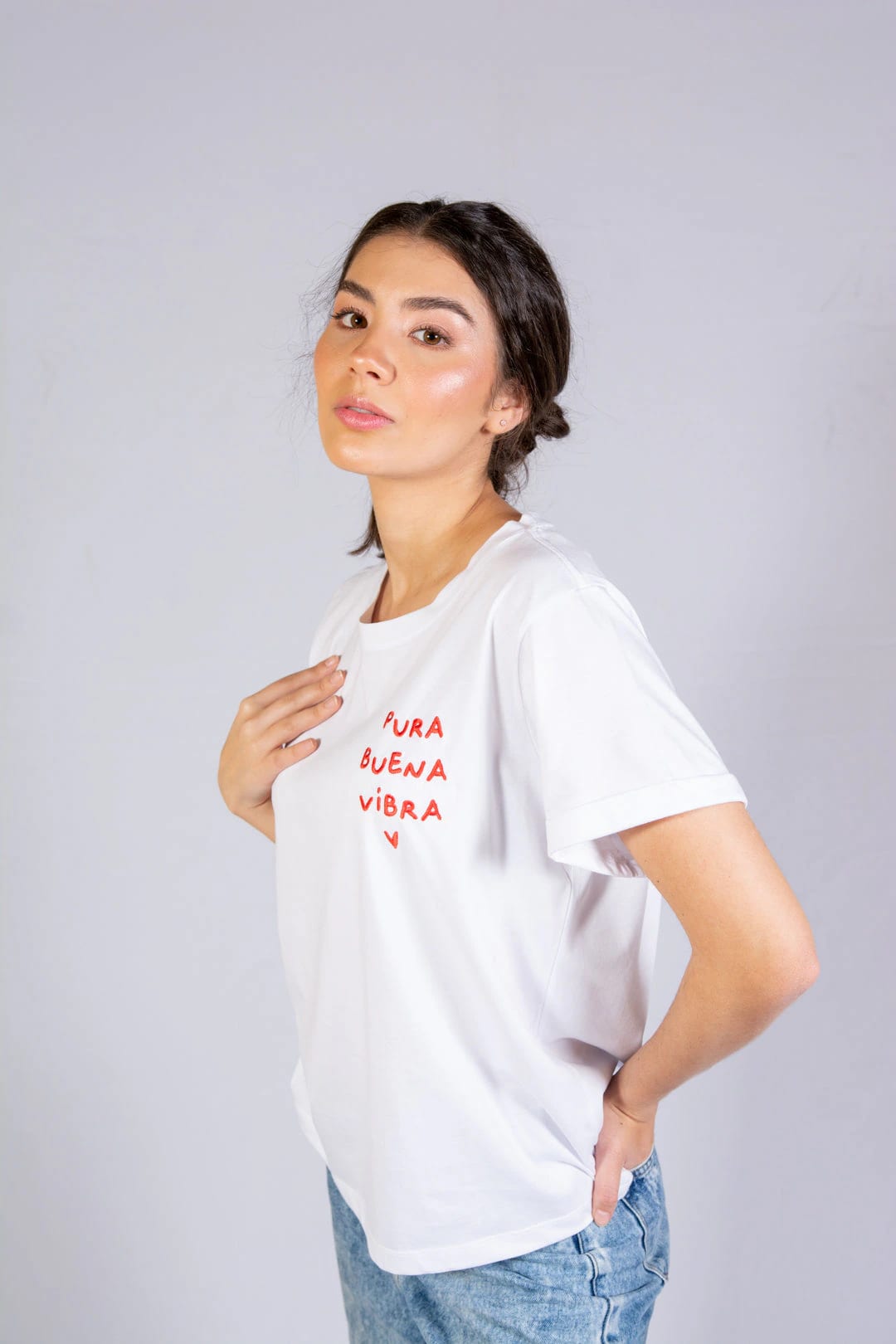 Pura Buena Vibra Oversized Tee - imagen 2