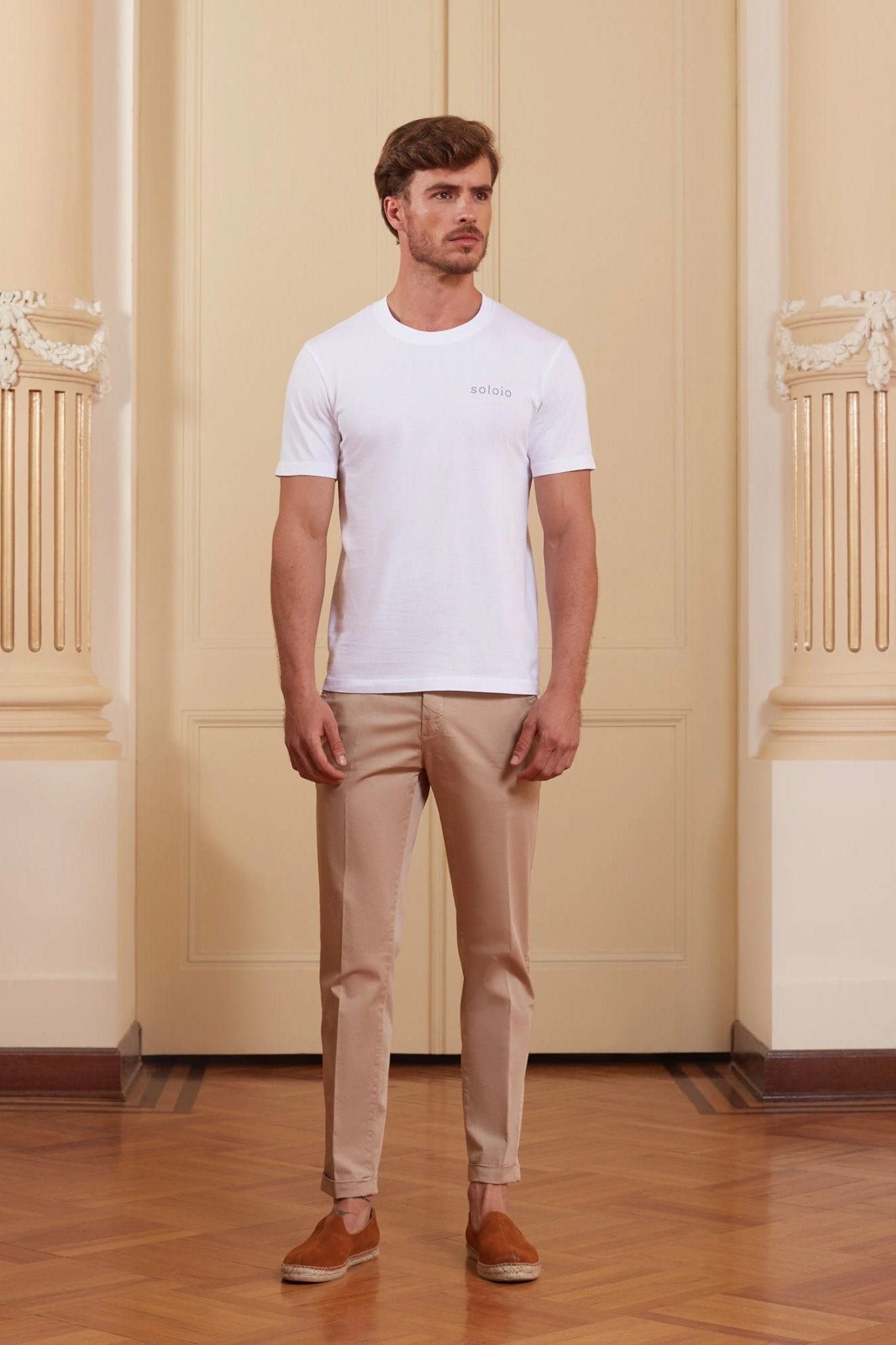 Men's san vitale t-shirt orange - imagen 2