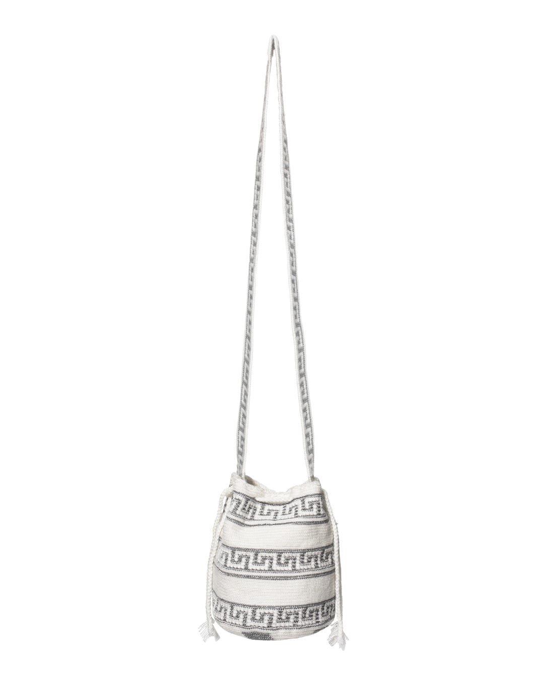 Mochila Wayuu Joselin Silver - imagen 2