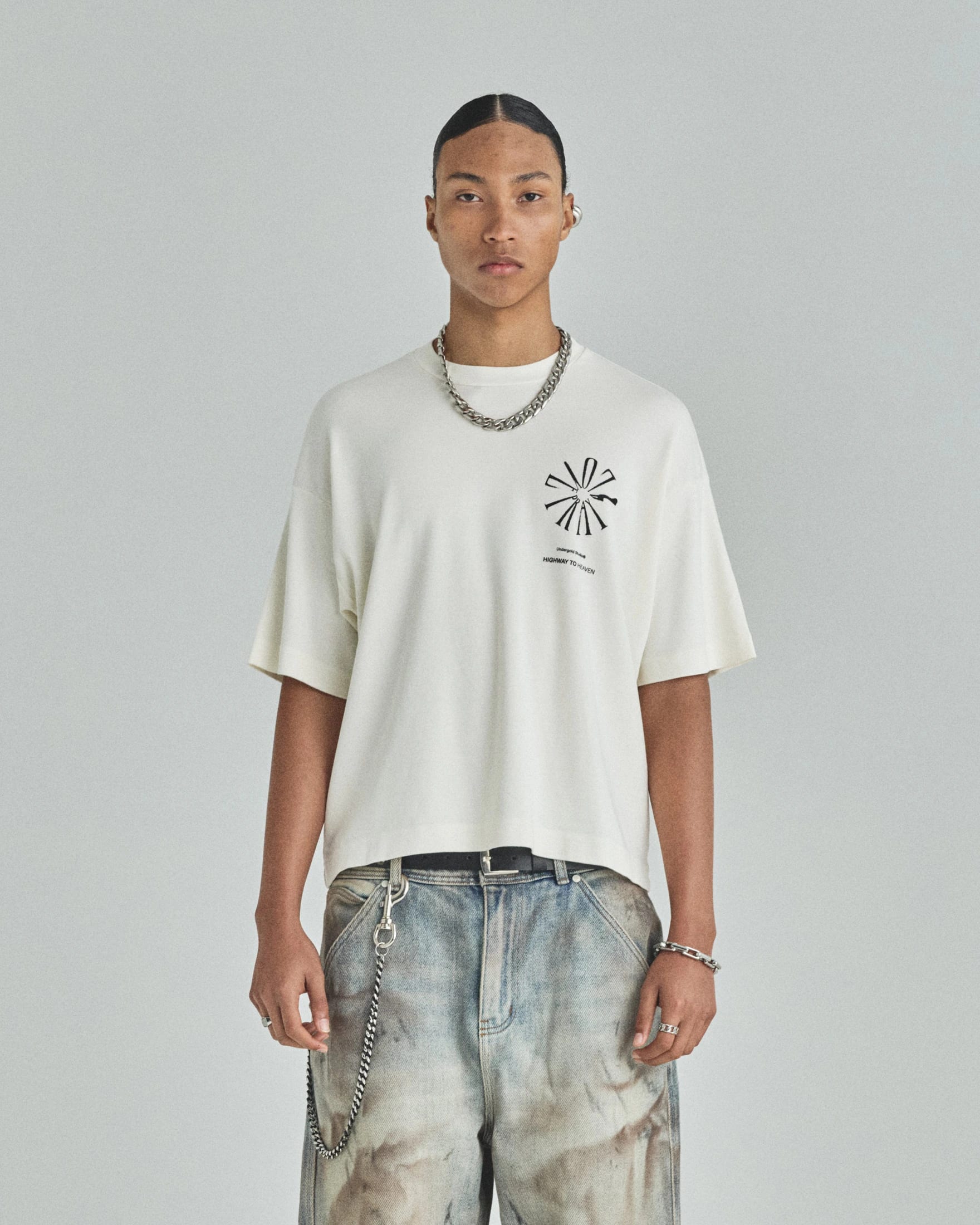 Spring Pray 4 Love Boxy Fit Tshirt White - imagen 2