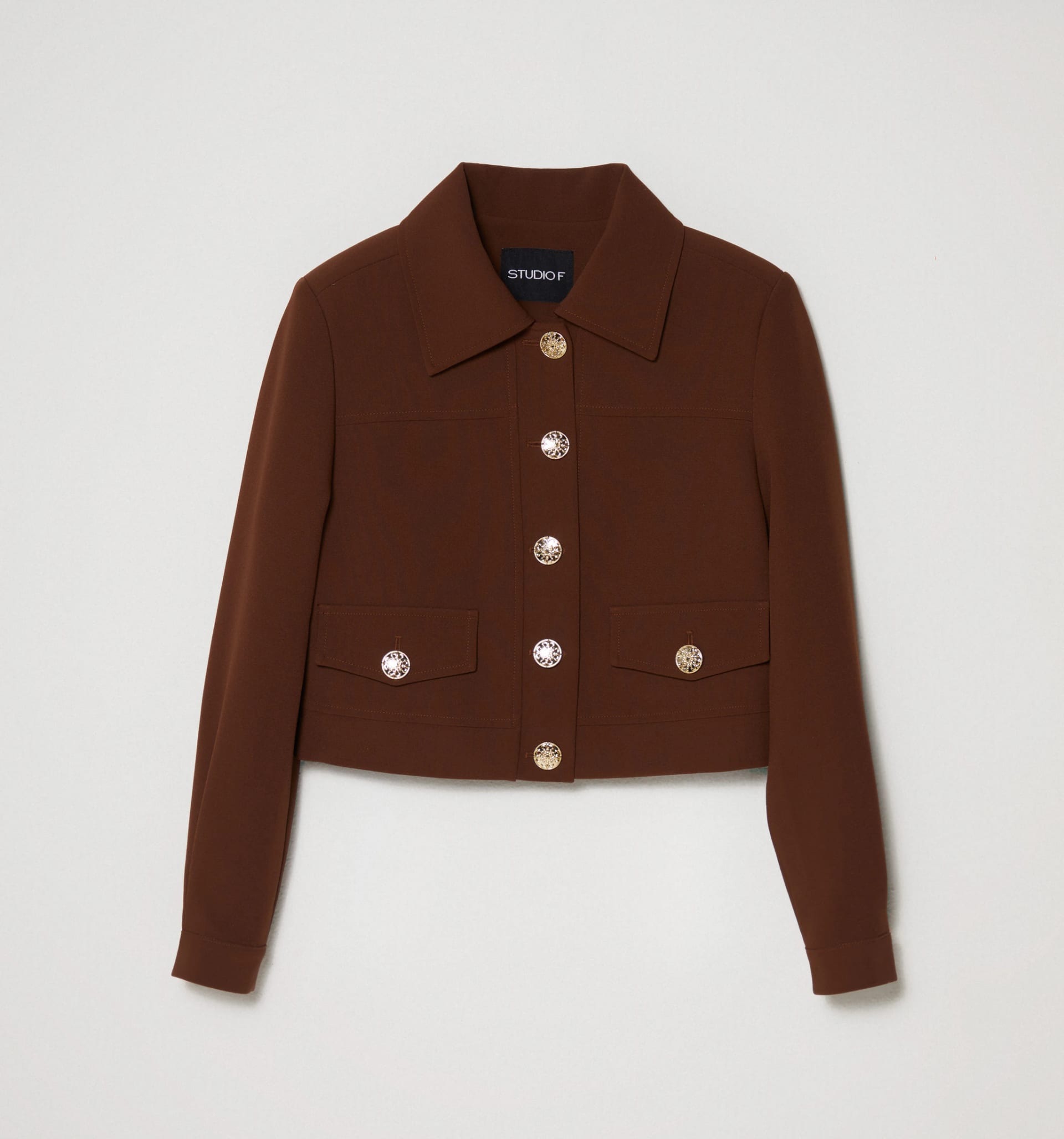 Chaqueta con botones frontales - imagen 5