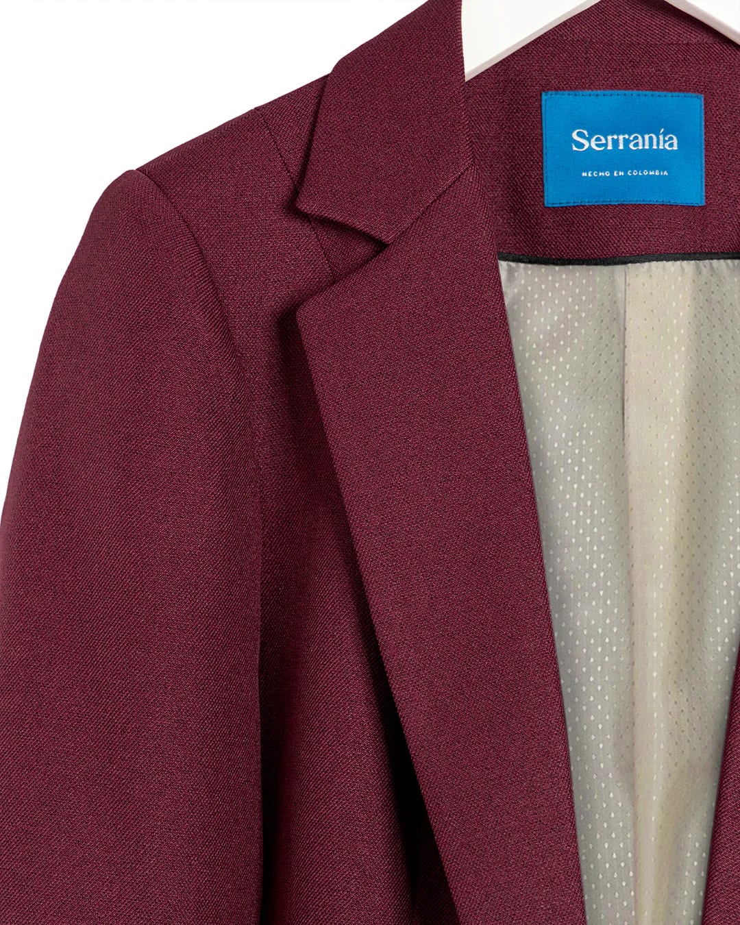 Blazer Vinotinto Burdeos - imagen 4