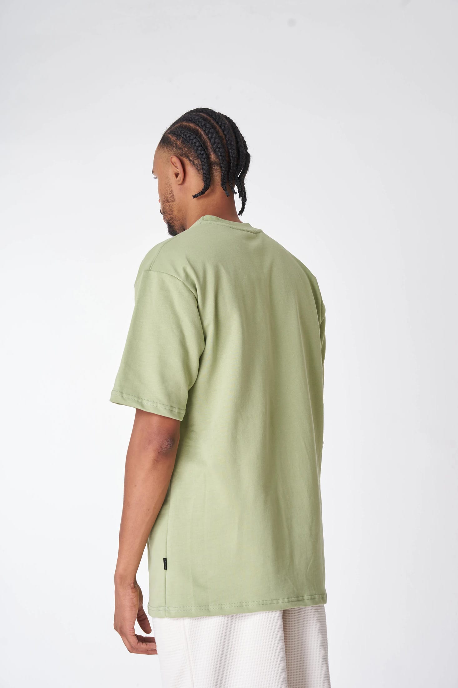 CAMISETA 300 GRAMOS 100% ALGODÓN VERDE CLARO - imagen 2
