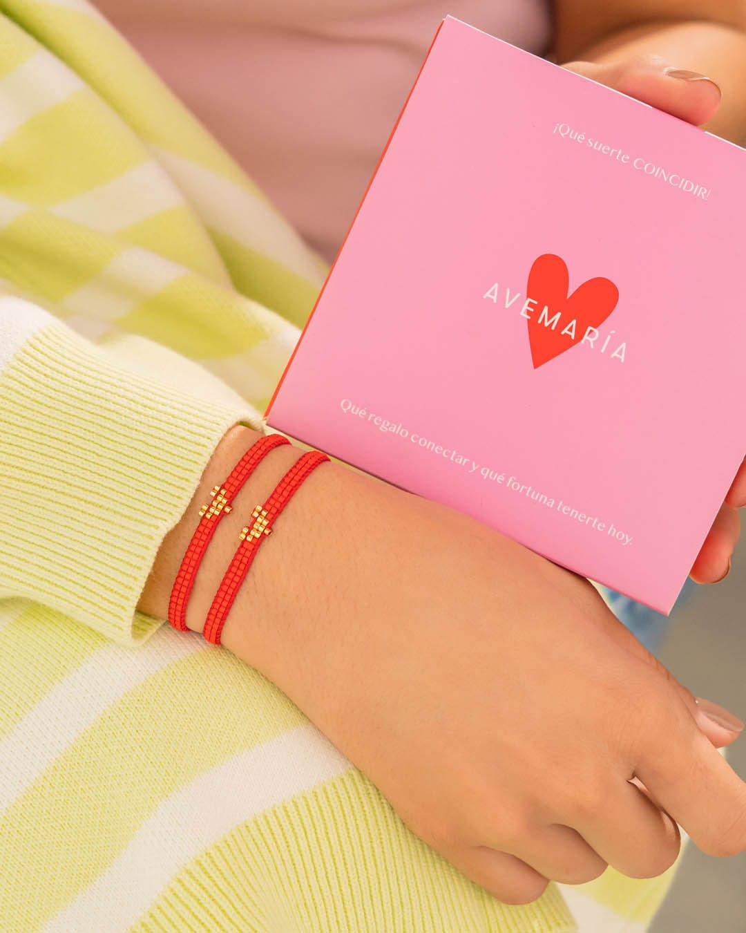 Set X2 Pulsera Tejida Coincidir - imagen 1