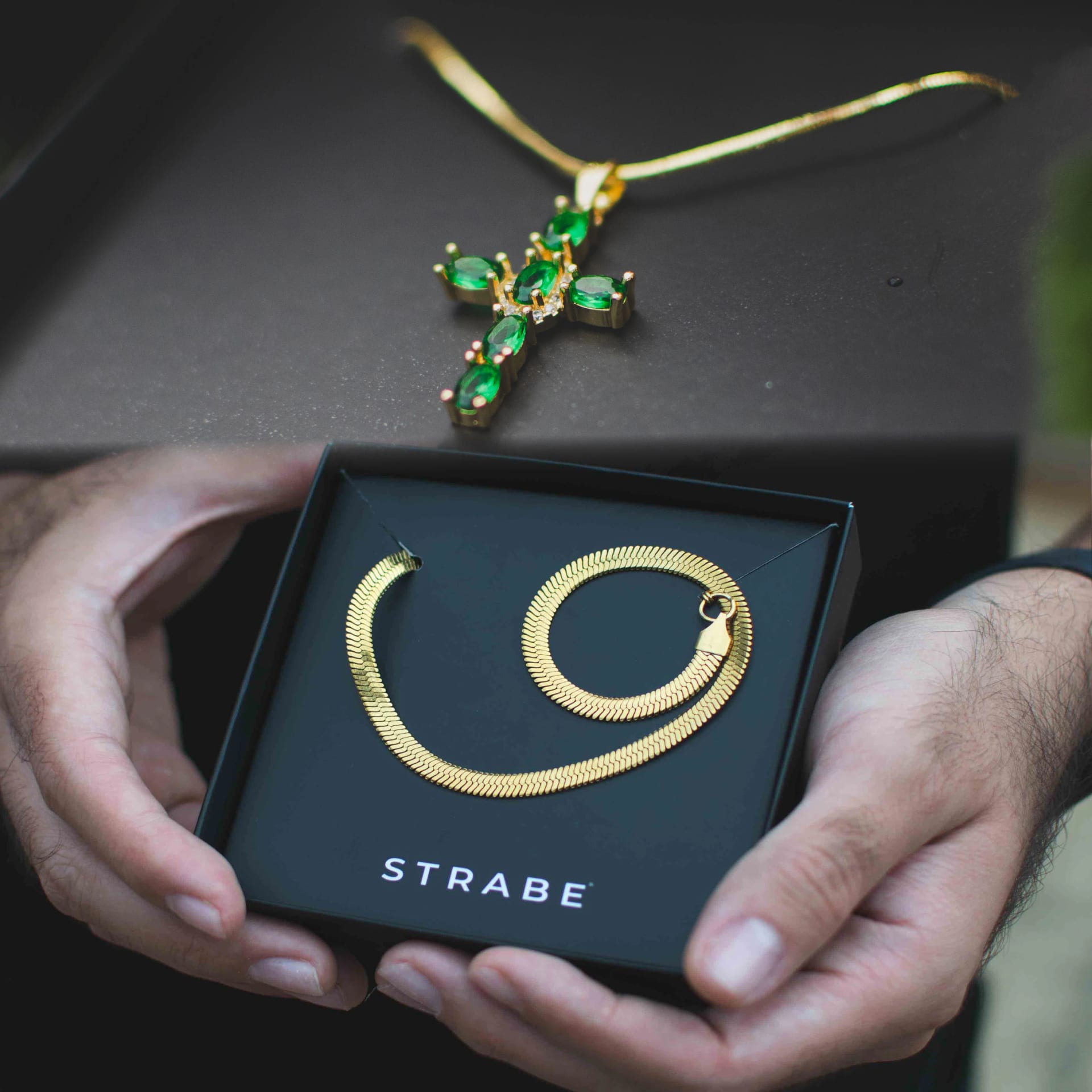 Set Cruz Verde + Snake Gold - imagen 1