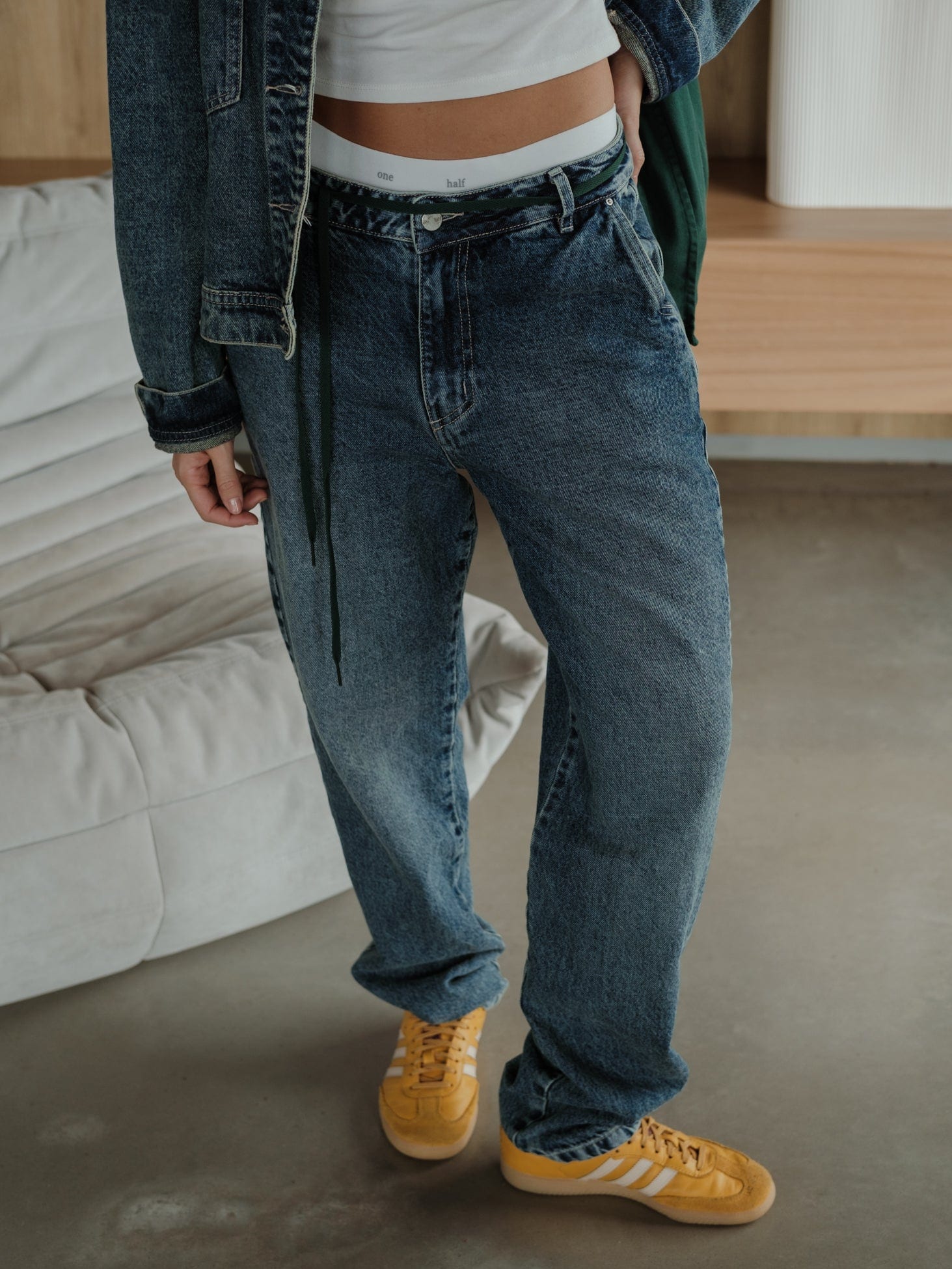 STRAIGHT LEG JEAN  - OCEAN BLUE - imagen 11