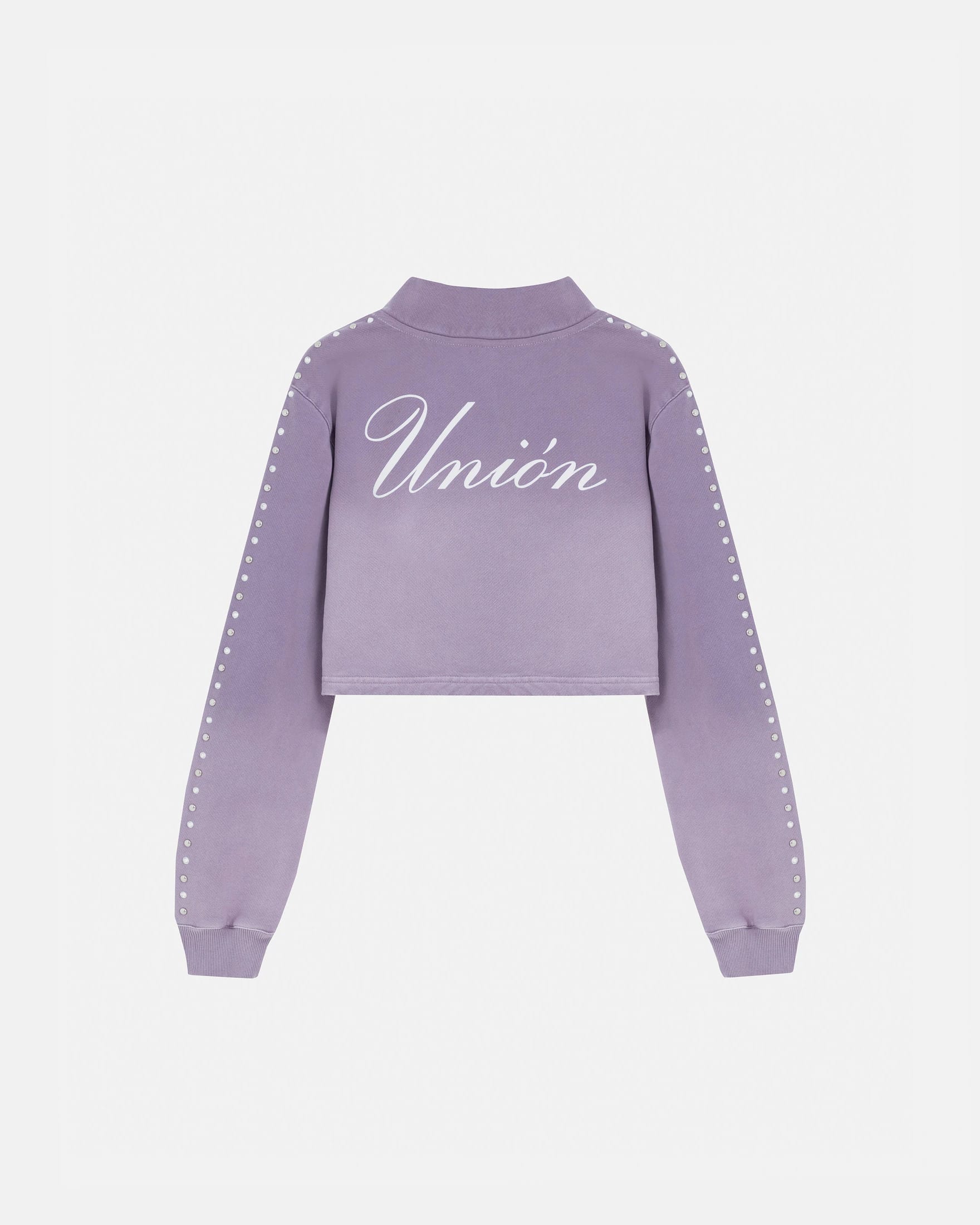 W Santa Union "Unión" Zip Up Turtleneck Purple - imagen 3